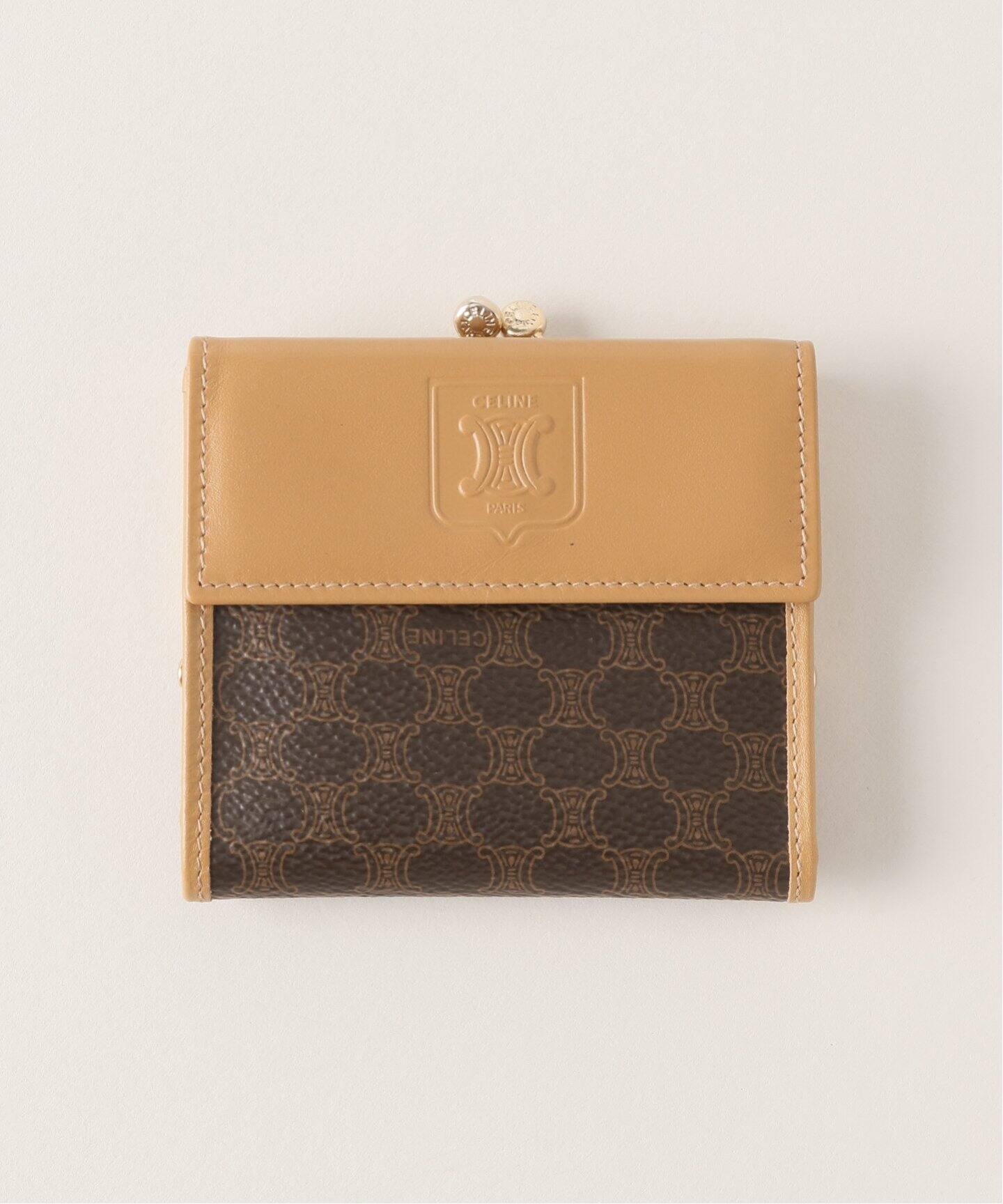 CELINE / セリーヌ】マカダムウォレット / 二つ折り財布（財布・コイン  