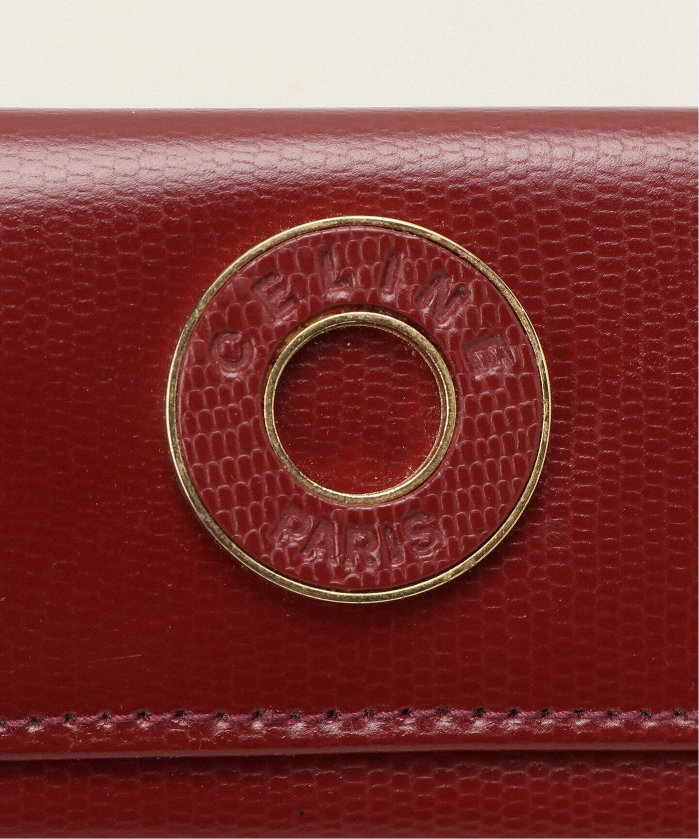 CELINE】トリオンフ キーケース / シャイニーカーフスキン