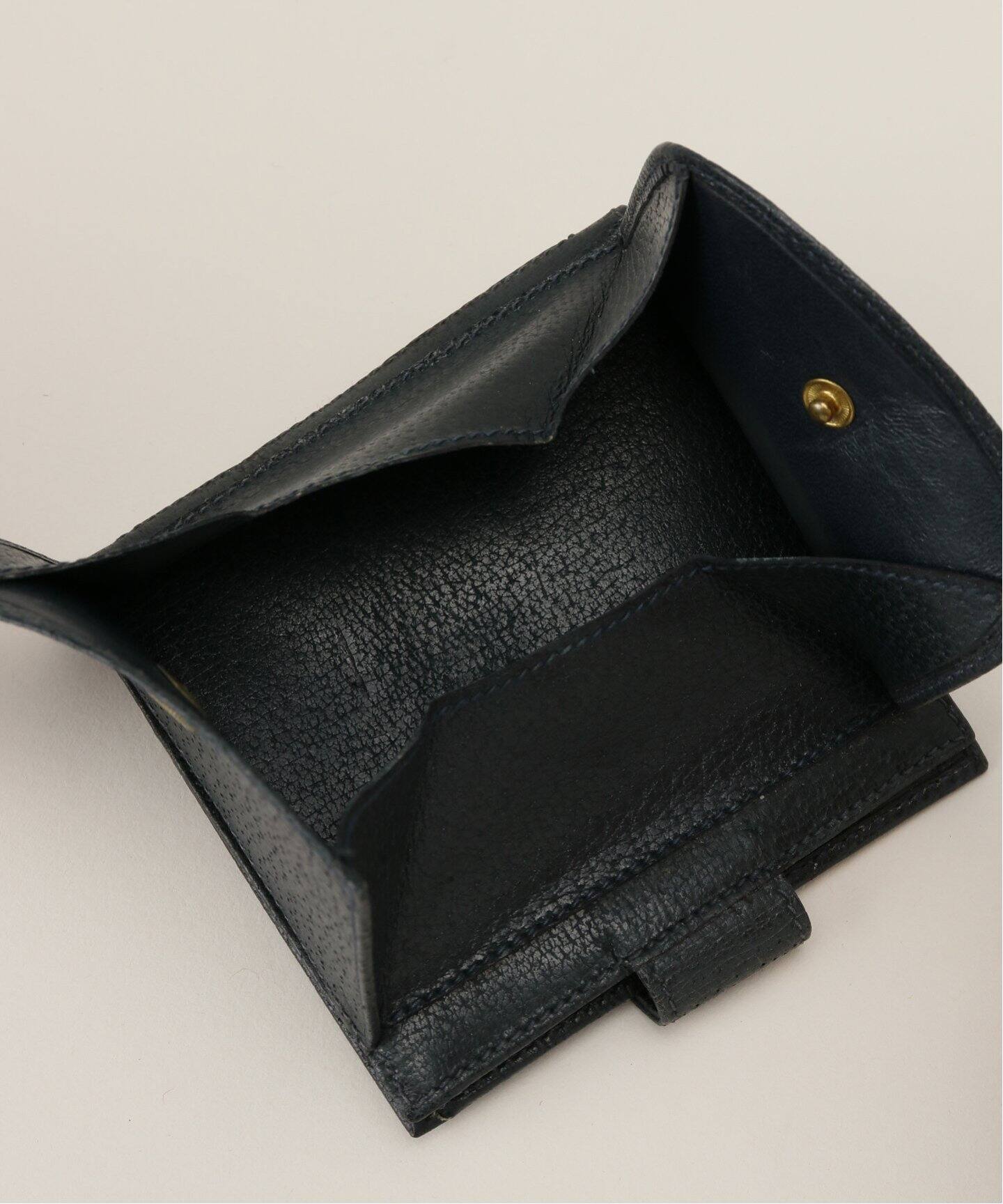 GUCCI / グッチ】ウォレット / 二つ折り財布 ネイビーシェリーライン 