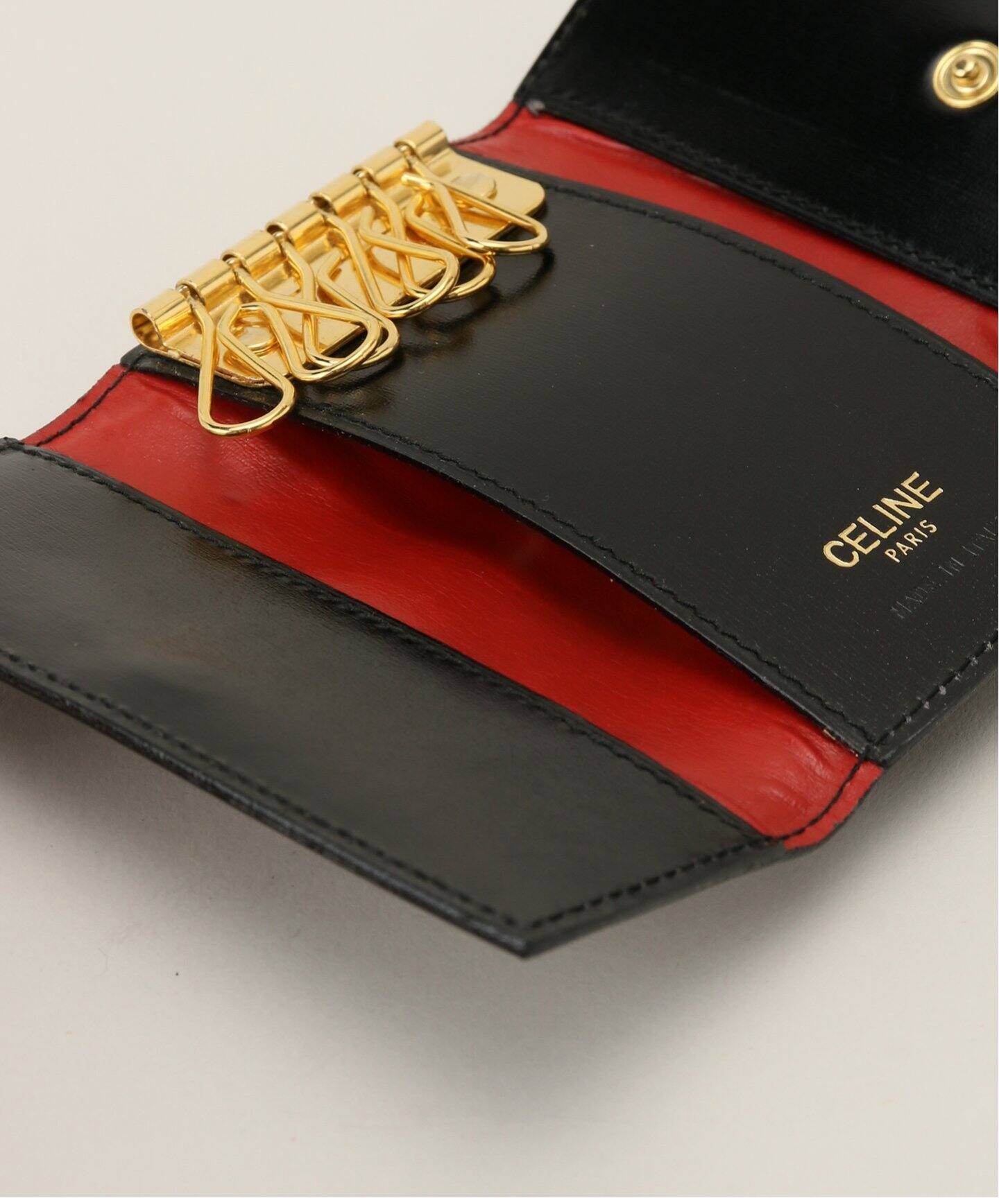 セリーヌ celine キーケース keycase すぐれ トリコロール フィービー