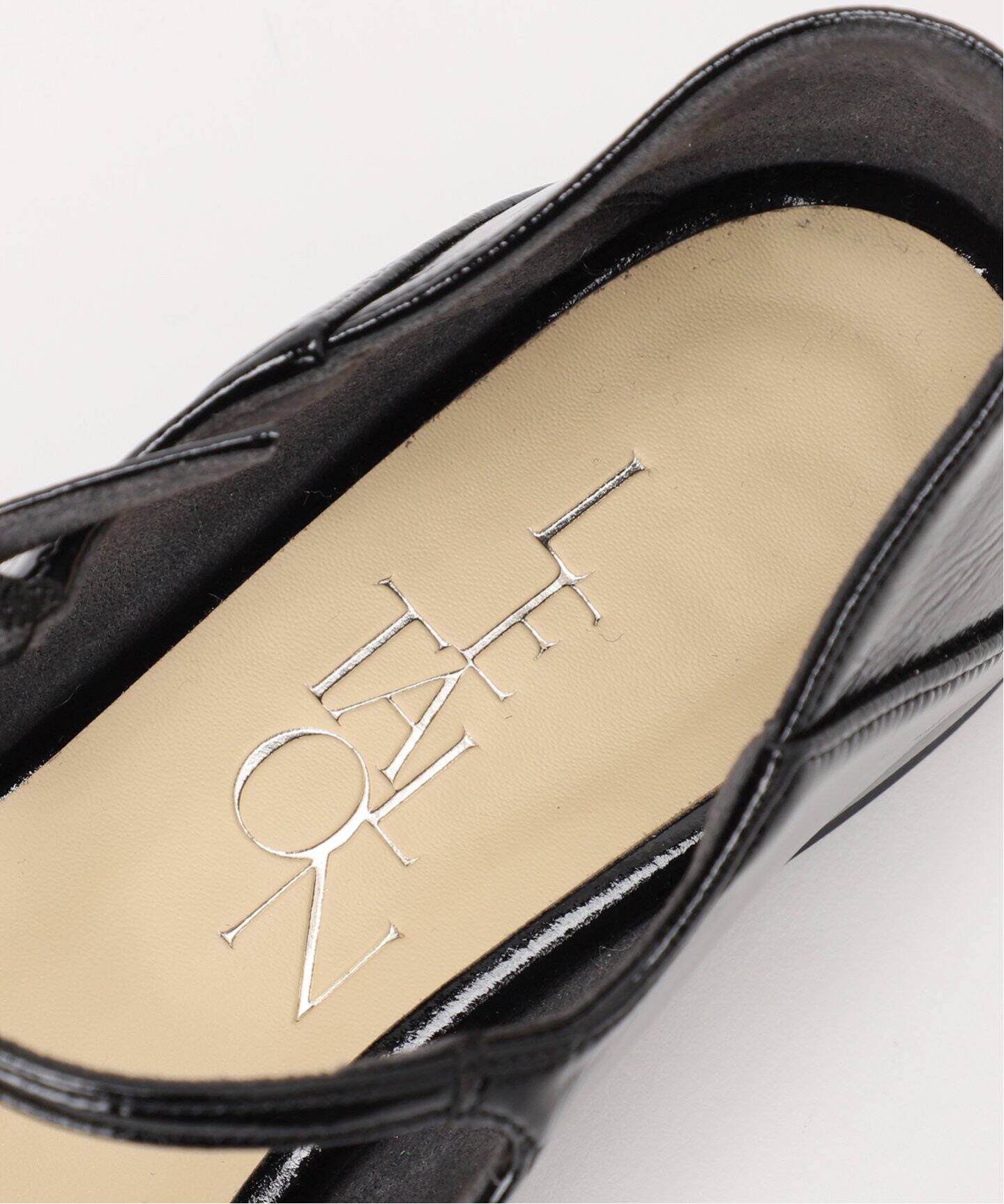 ポインテッドワンストラップフラット（フラットシューズ）｜LE TALON