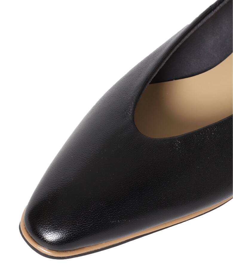 レザーUカットフラット（フラットシューズ）｜LE TALON（ル タロン）の  