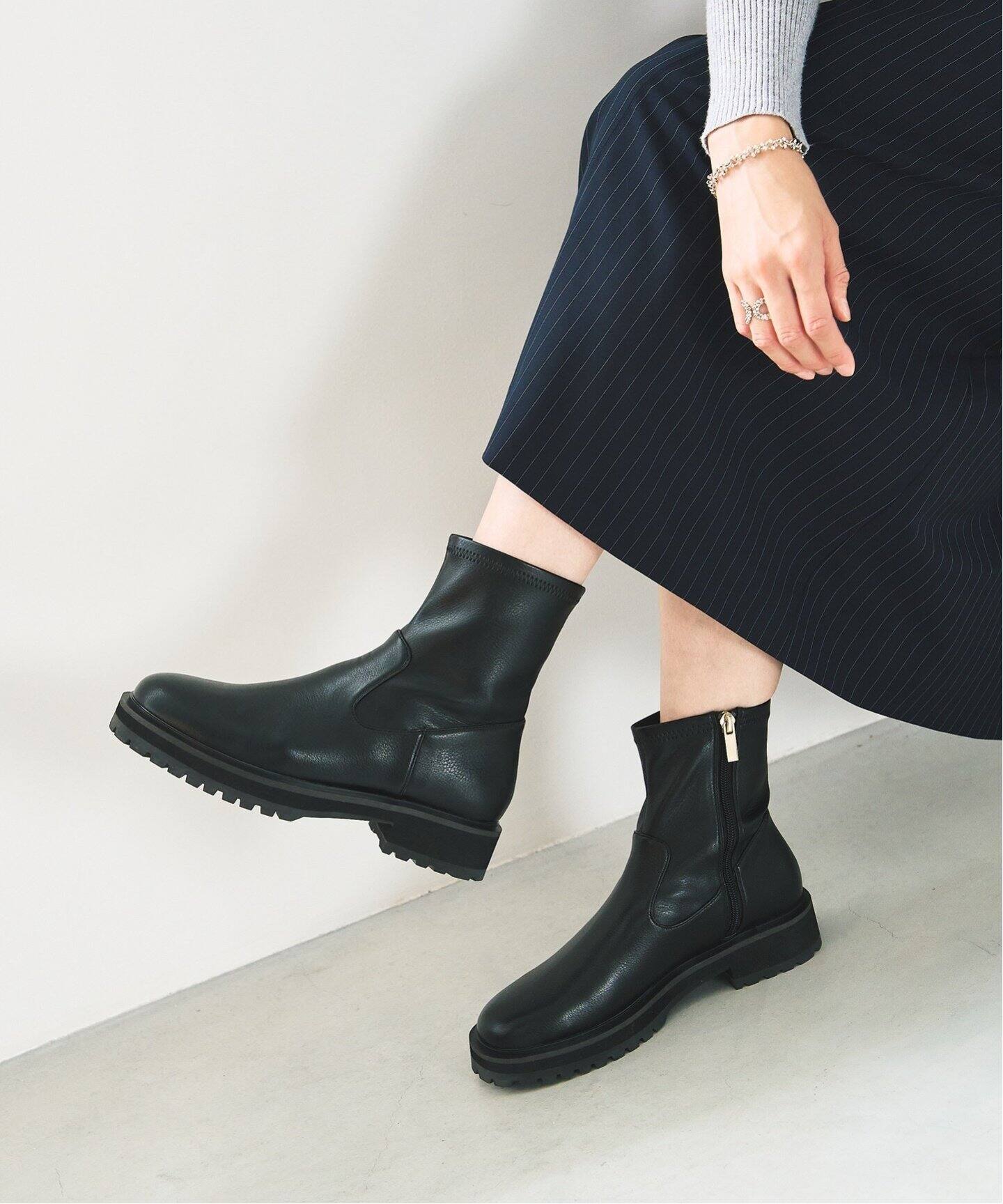 追加》トラックソールフィットショートブーツ（ブーティ・ショート  