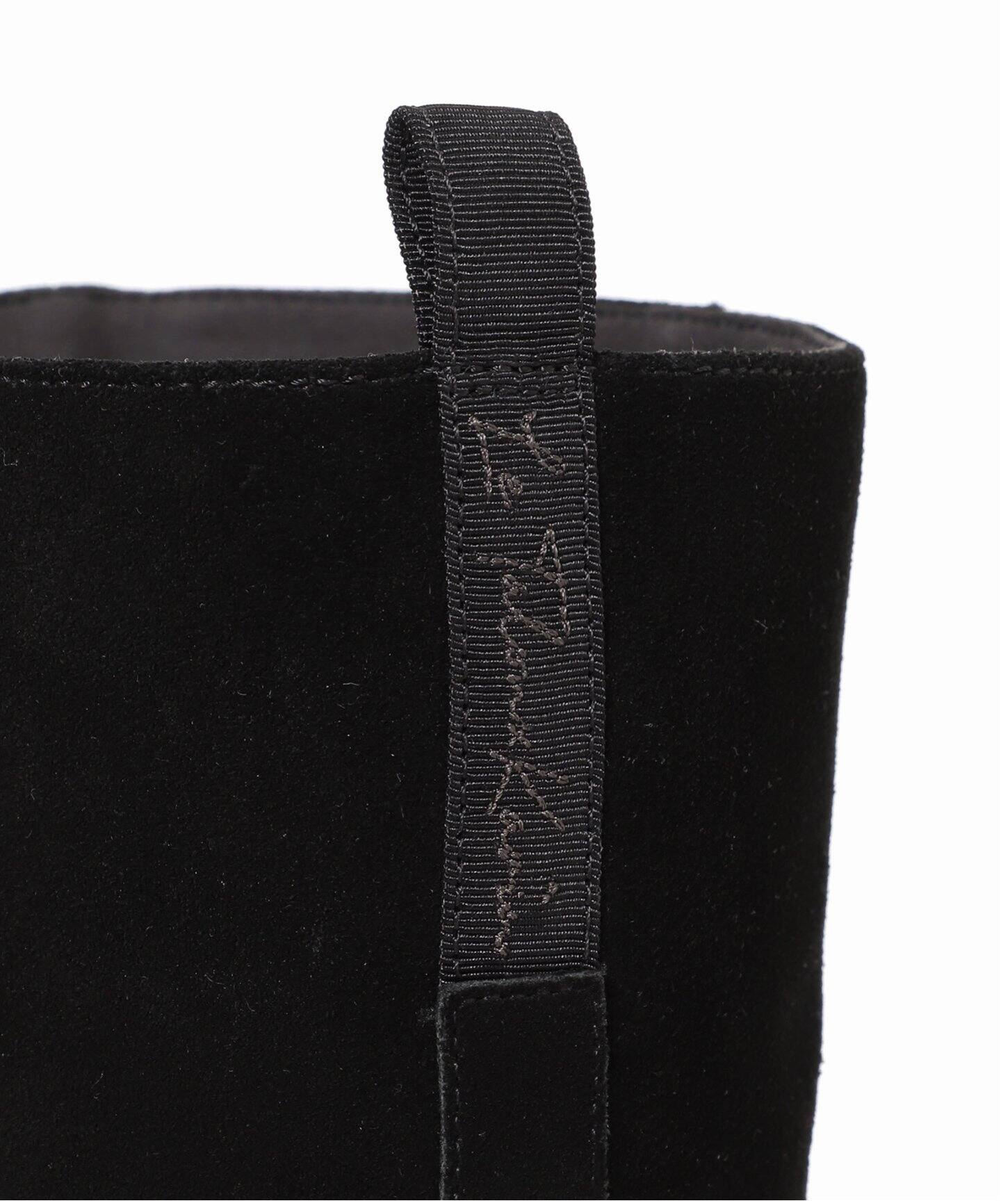 KARIN TAKUBO×LE TALONレザープラットフォームロングブーツ