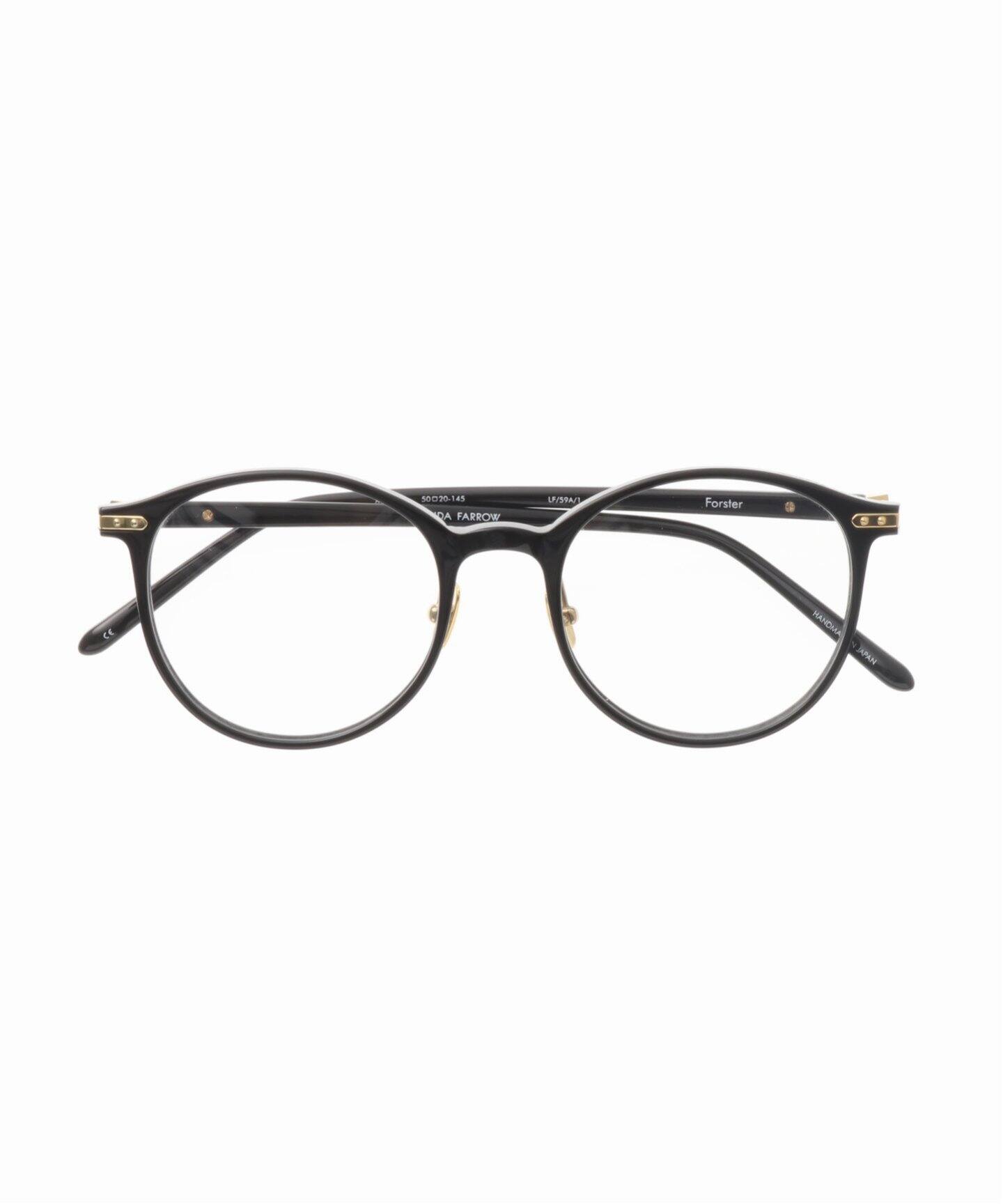 LINDA FARROW/リンダ ファロー】FORSTER LF59A 001（メガネ 