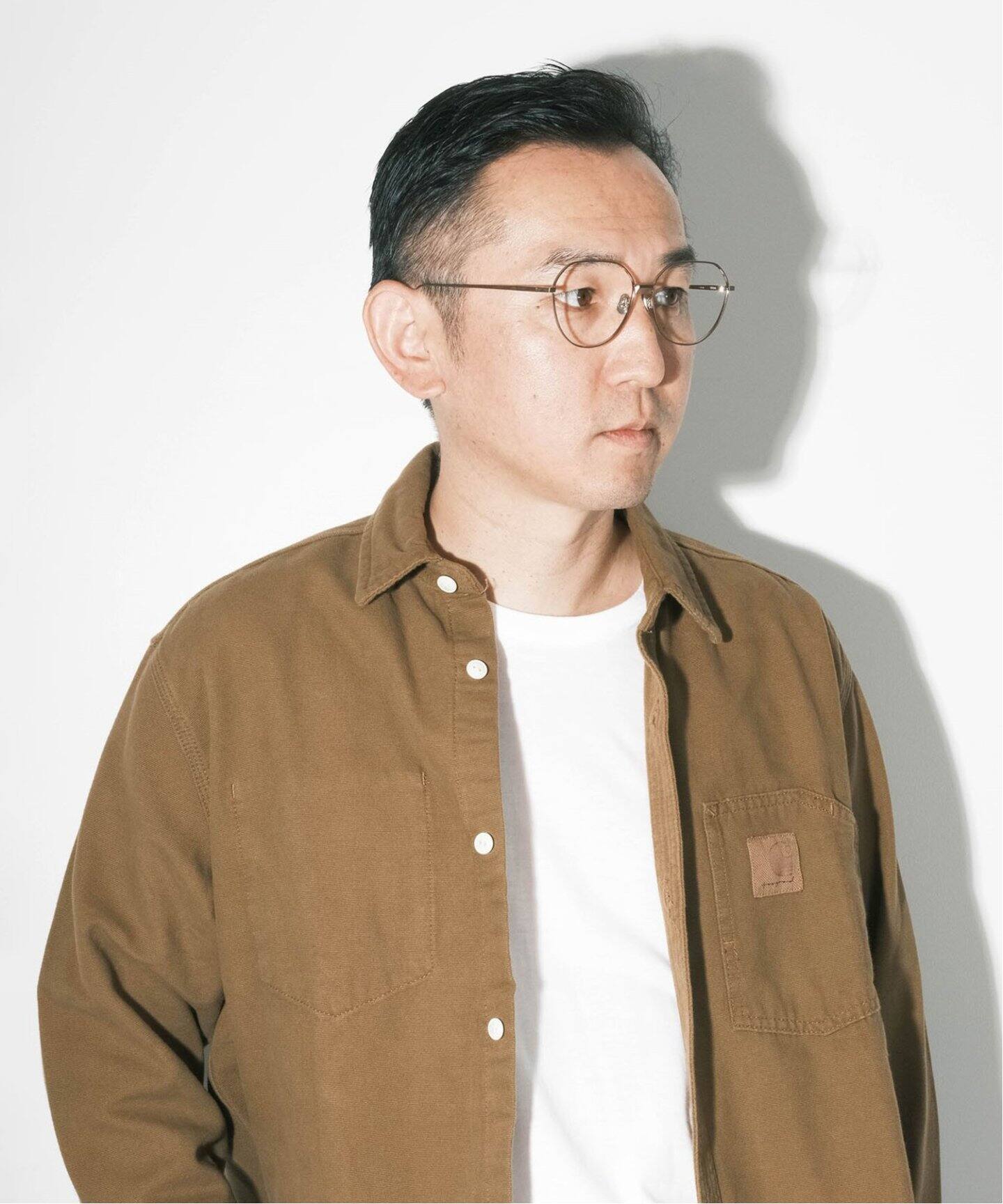 BLANC../ブラン】別注 ET003 WHT GOLD ex Optical（メガネ）｜EYETHINK  