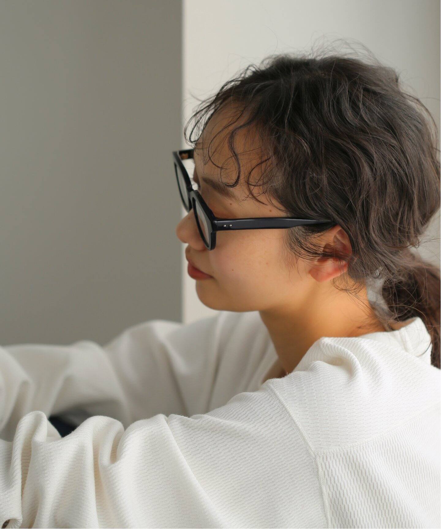 BLANC../ブラン】別注 ET001 NAVY ex（メガネ）｜EYETHINK（アイシンク  