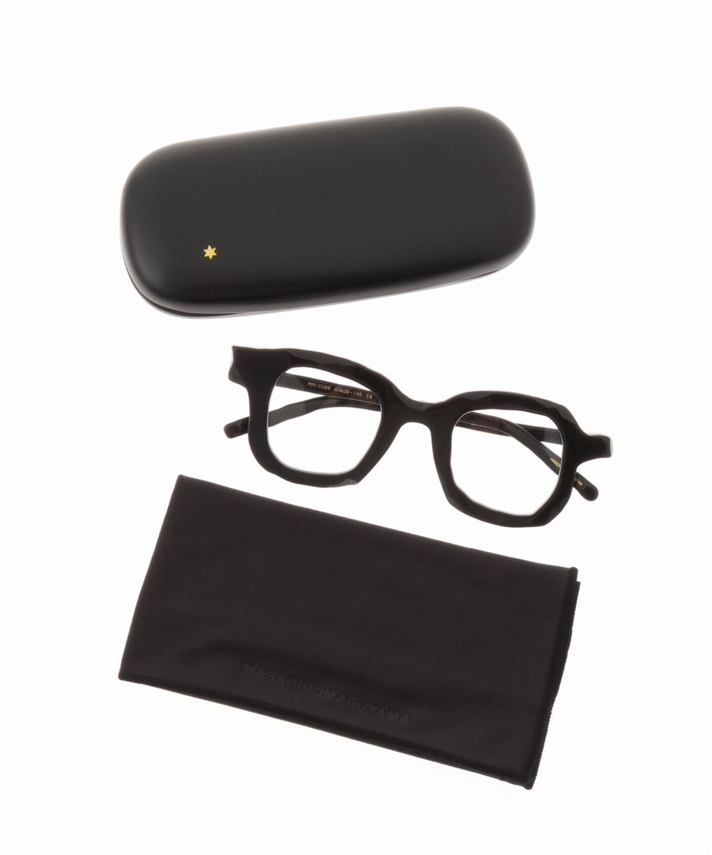 MASAHIRO MARUYAMA/マサヒロマルヤマ】MM-0068 No.1 Black Optical 