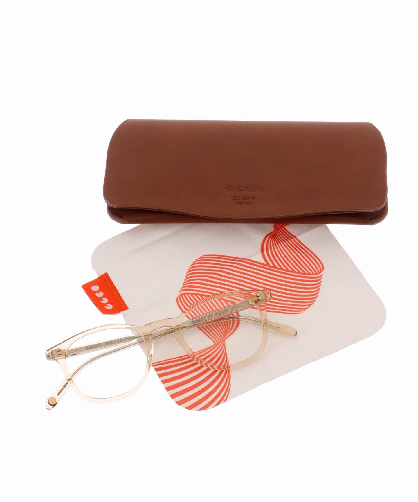 GARRETT LEIGHT/ギャレットライト】KINNEY 47 Champagne Optical