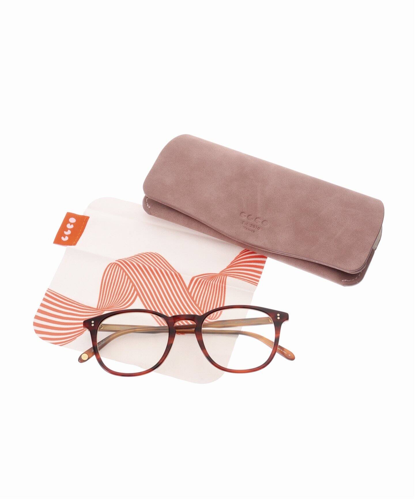 GARRETT LEIGHT/ギャレットライト】KINNEY 49 Whiskey Tortoise
