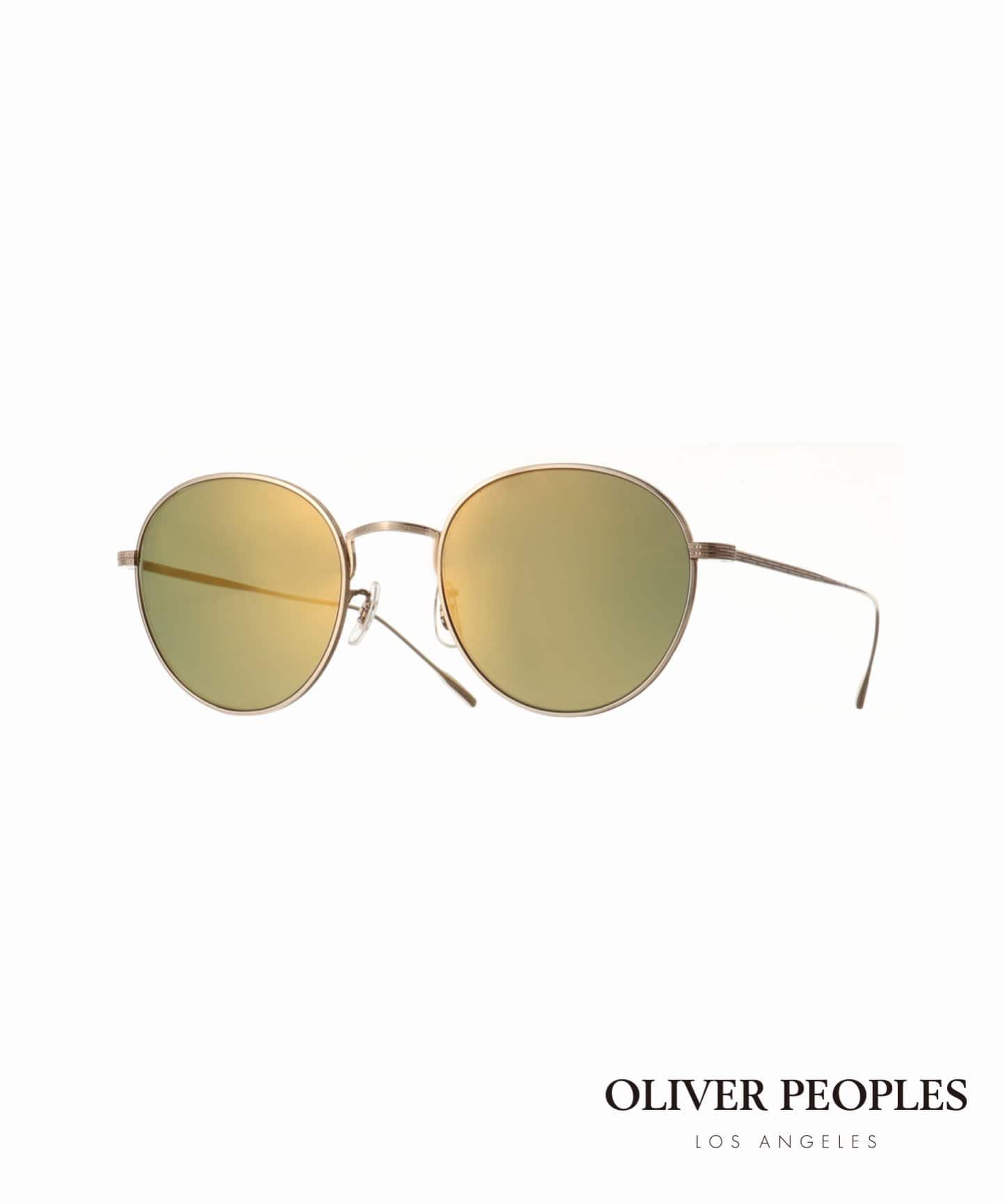OLIVER PEOPLES オリバーピープルズ ALTAIR アルタイル サングラス ラウンドフレーム メガネ アイウェア ゴールド Oliver Peoples/オリバーピープルズ】ALTAIR GO（サングラス