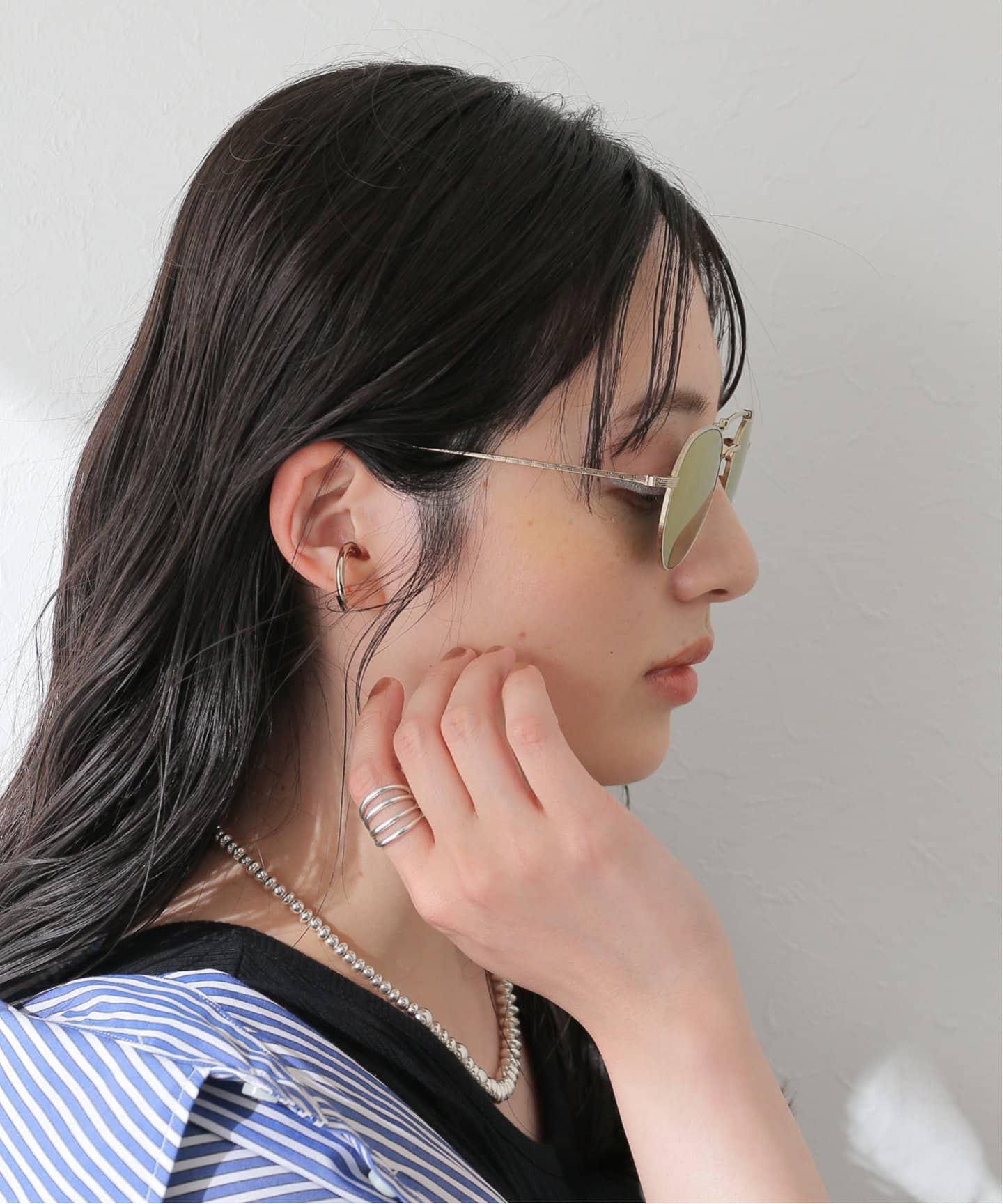 オリバーピープルズ サングラス REYMONT 未使用 ゴールド ダークグレー Oliver Peoples/オリバーピープルズ】REYMONT GO（サングラス