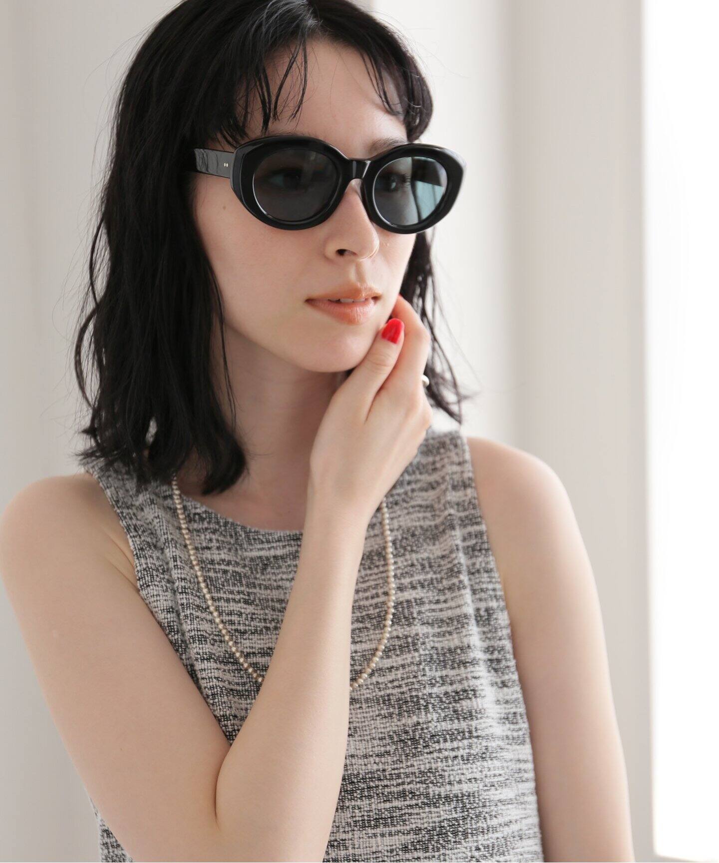 ayame/アヤメ】LAYS (SUN) BK Sunglasses（サングラス）｜EYETHINK  