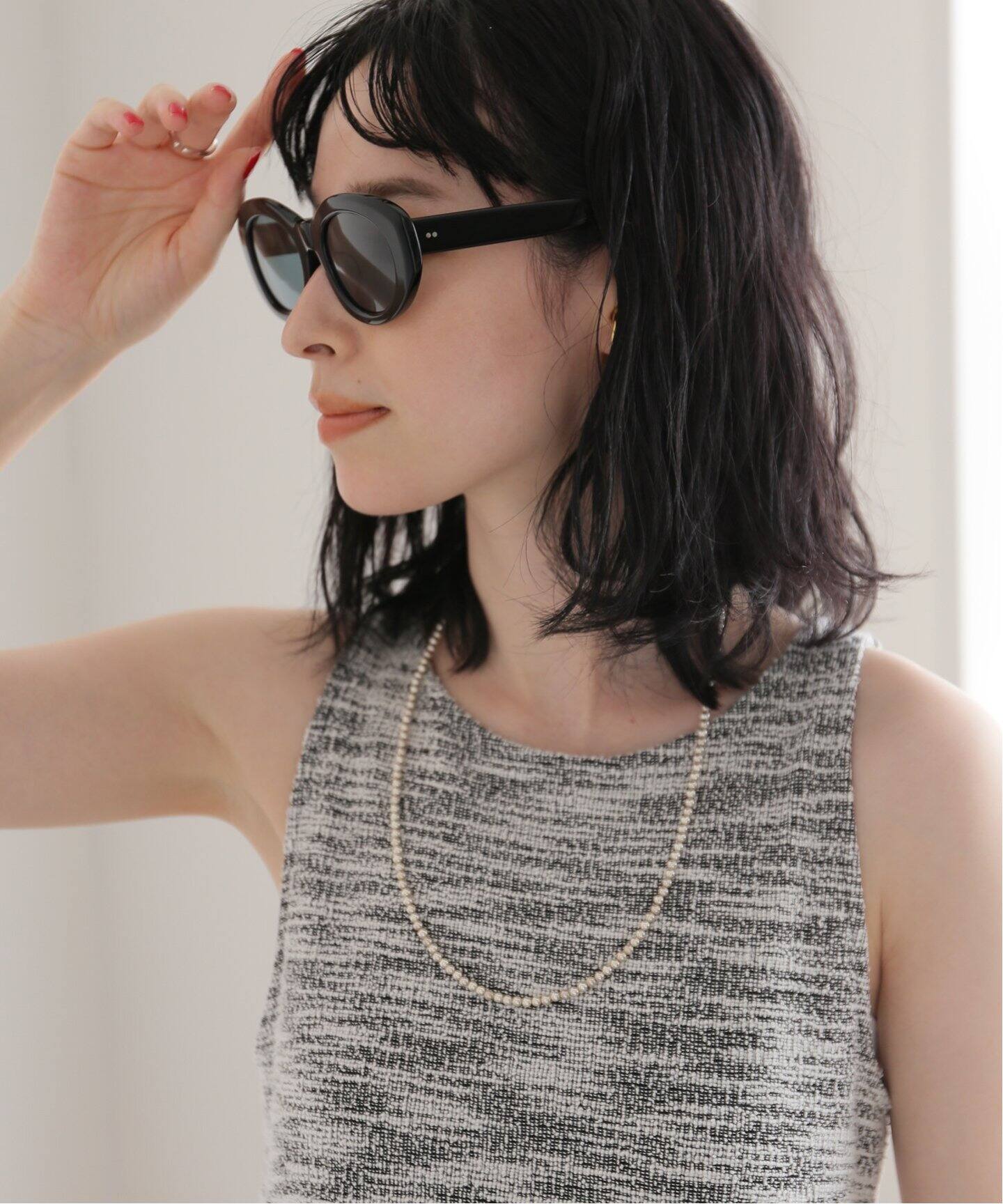 ayame/アヤメ】LAYS (SUN) BK Sunglasses（サングラス）｜EYETHINK 