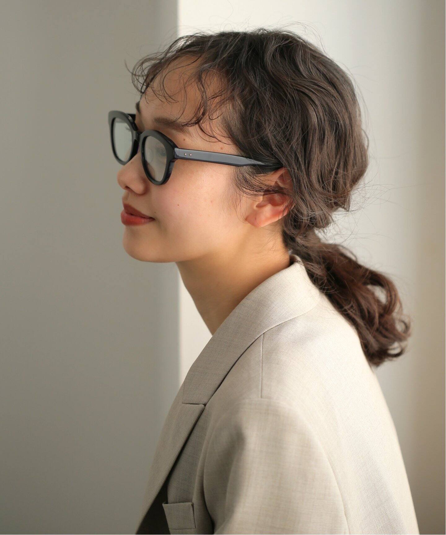BLANC../ブラン】別注 ET001-PC NAVY / MINT - GRY ex（メガネ 