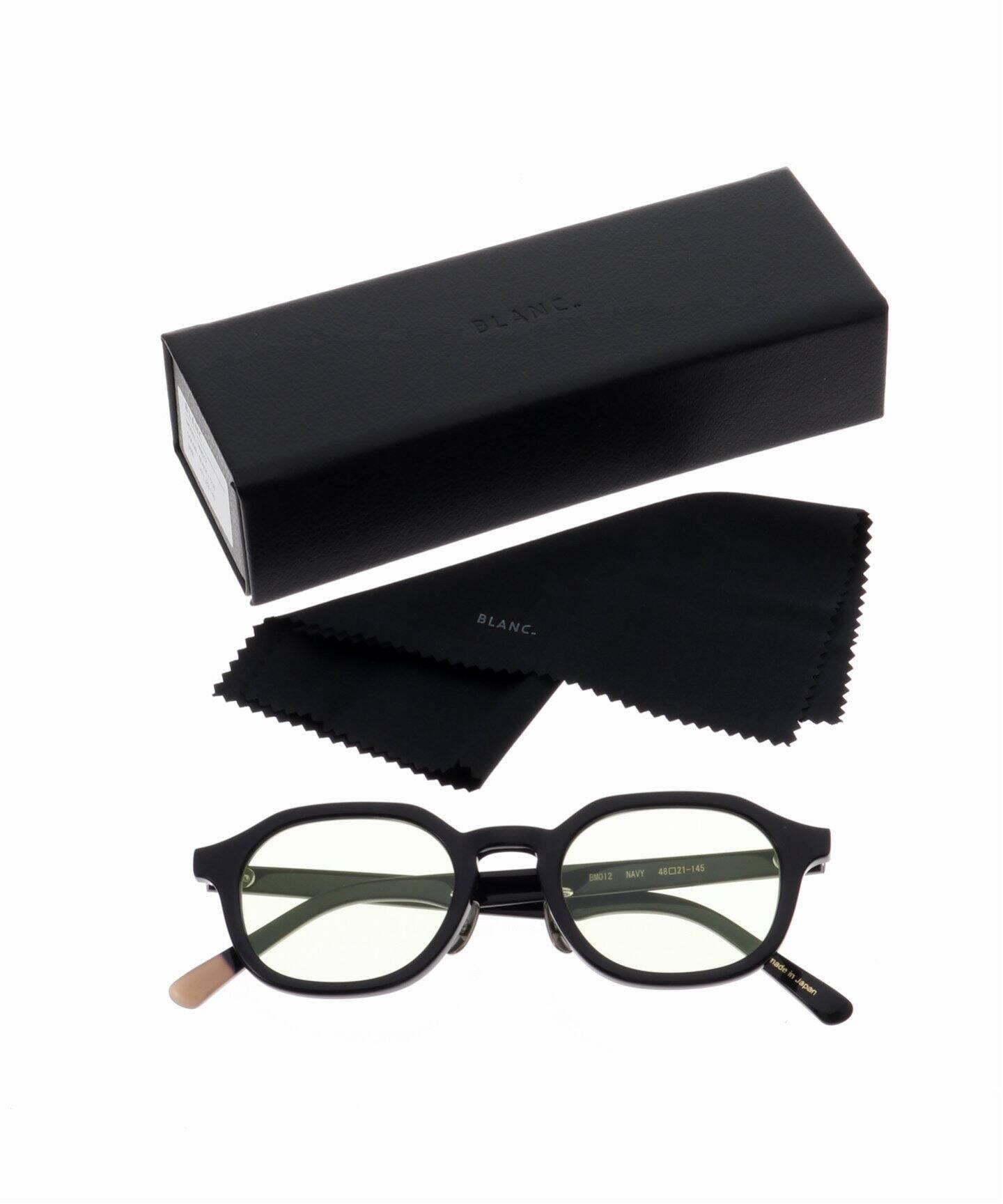 BLANC../ブラン】別注 BM012-PC NAVY / MINT - GRY ex（サングラス 