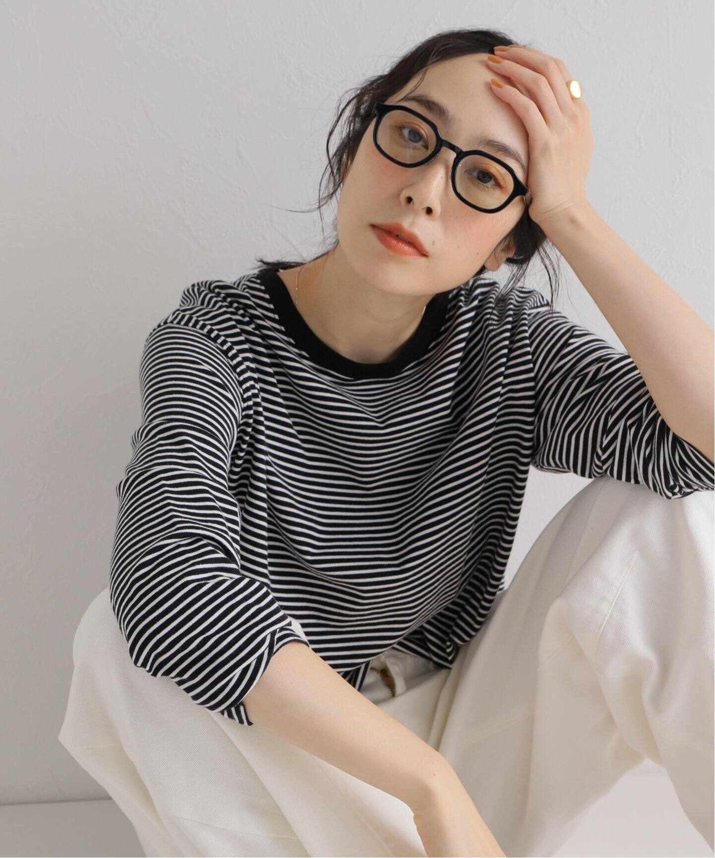 BLANC../ブラン】別注 BM012-PC NAVY / MINT - GRY ex（サングラス  