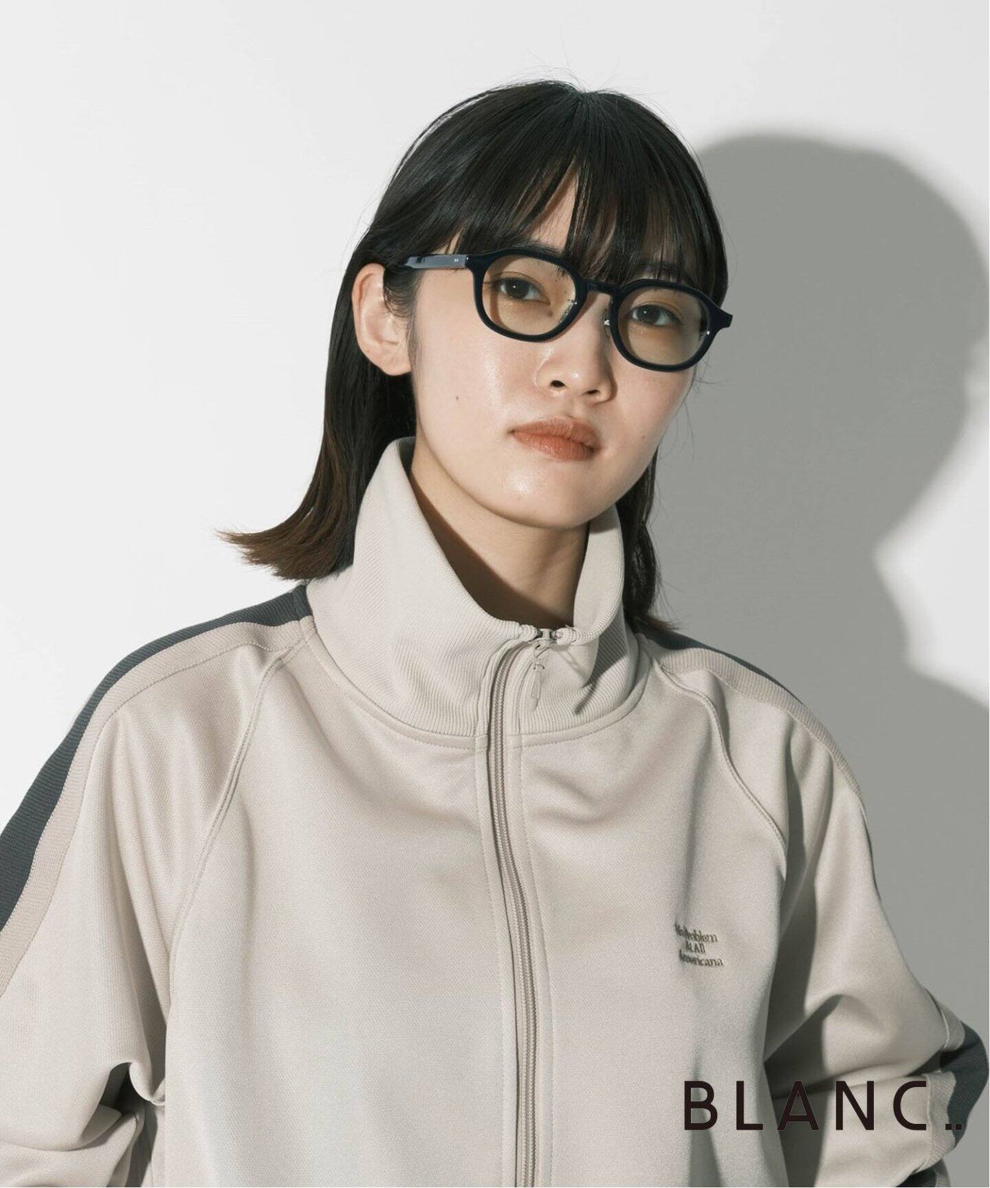 BLANC../ブラン】別注 BM012-PC NAVY / MINT - GRY ex（サングラス 