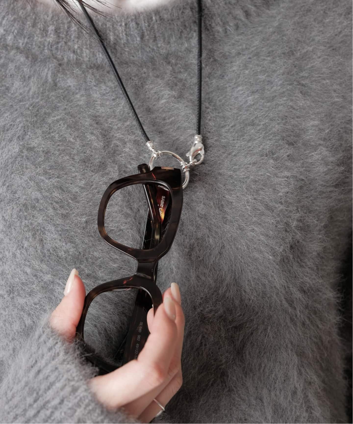 LA LOOP The Geogie 21 Black/Silver / Glass holder（ネックレス
