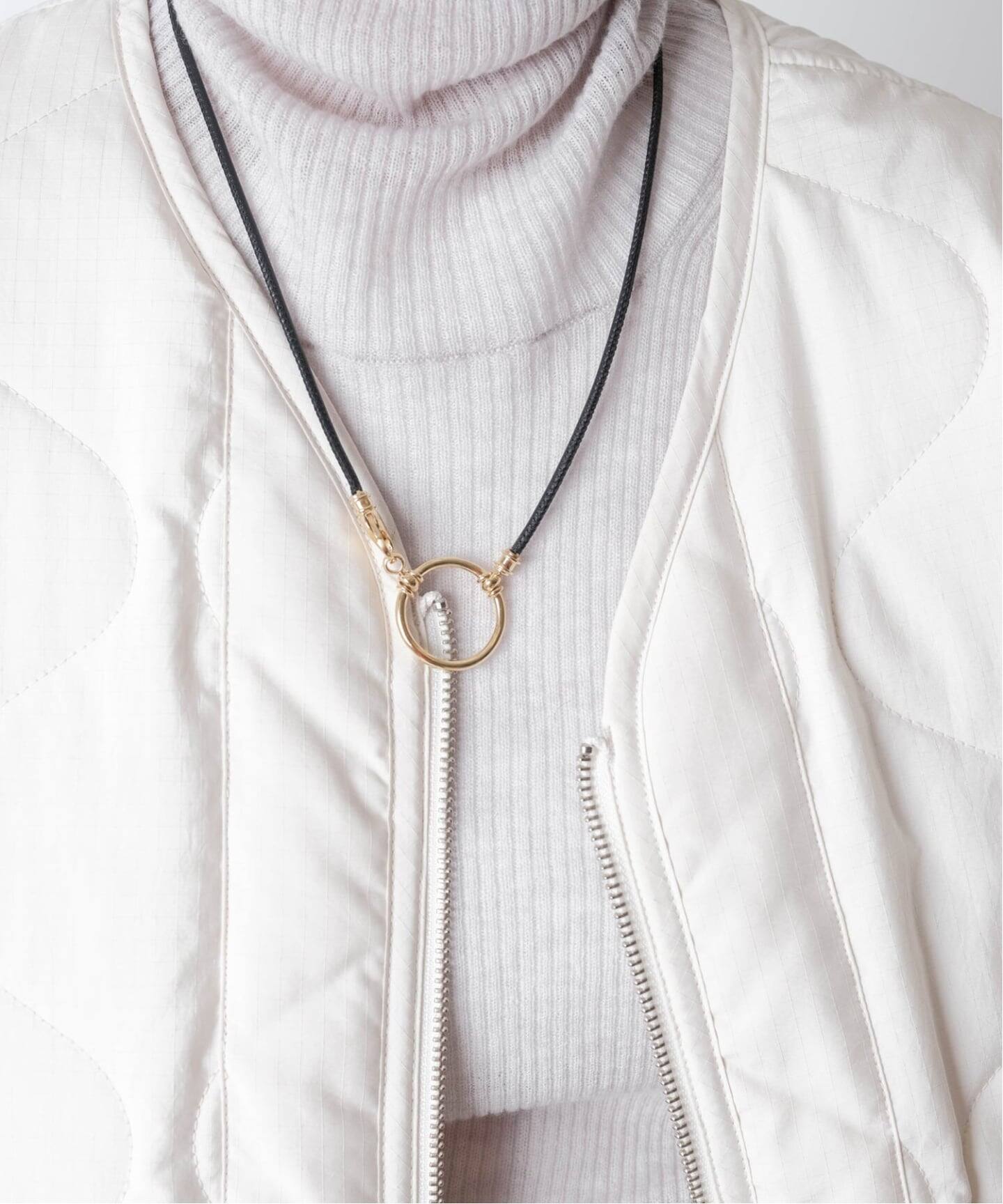 LA LOOP The Geogie 21 Black/Gold / Glass holder（ネックレス