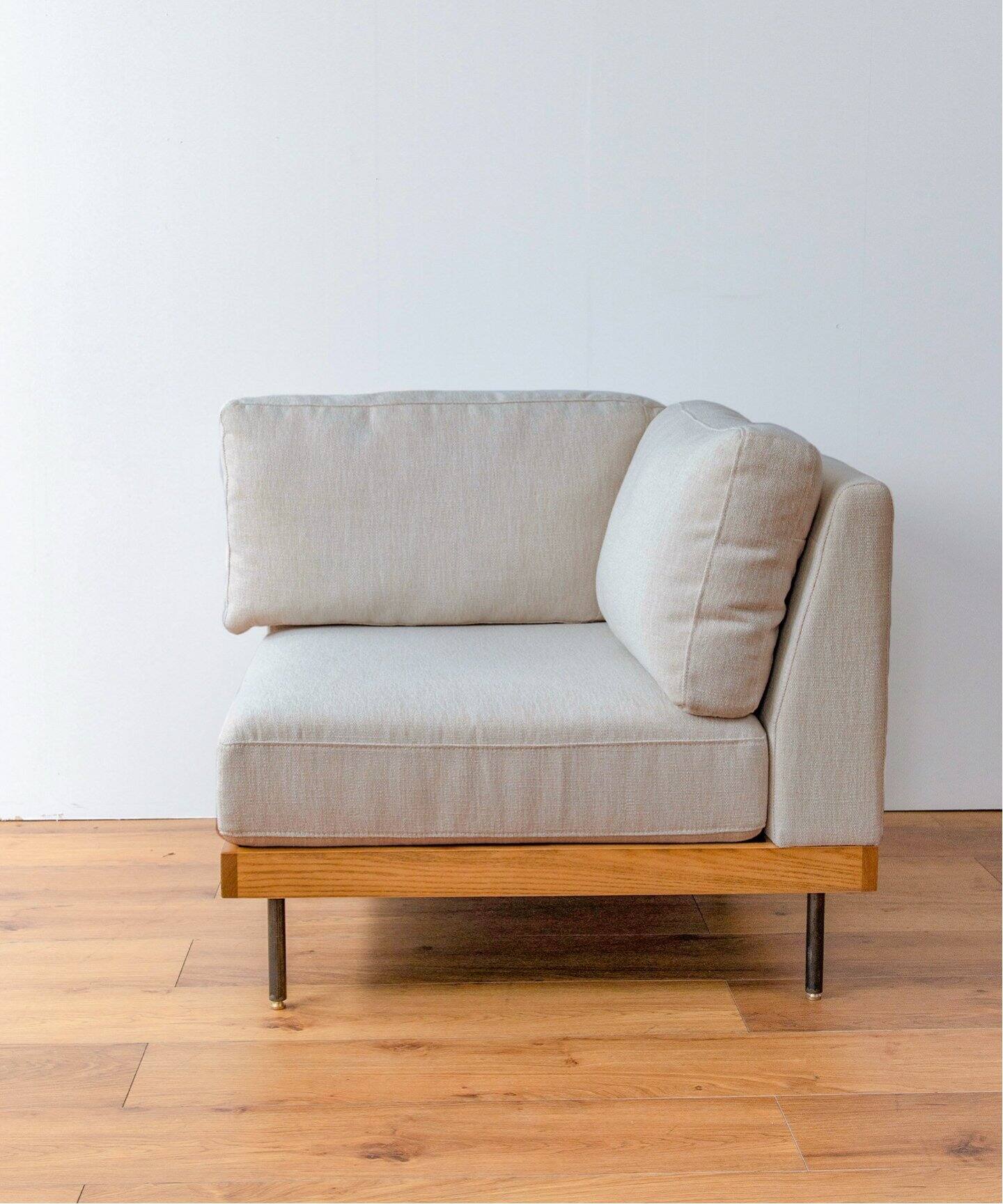 大型商品》LILLE CORNER SOFA BE リル コーナー ソファ ＿ ベージュ 
