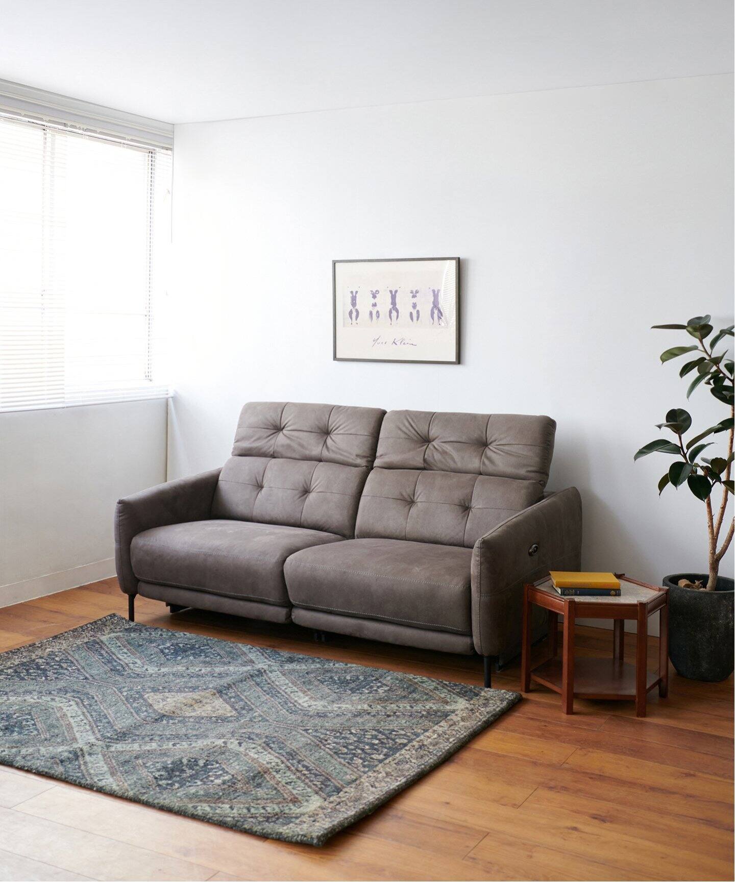 《大型商品》SHEFFIELD RECLINING SOFA GREY シェフィールド 電動 ソファ（ソファ）｜JOURNAL