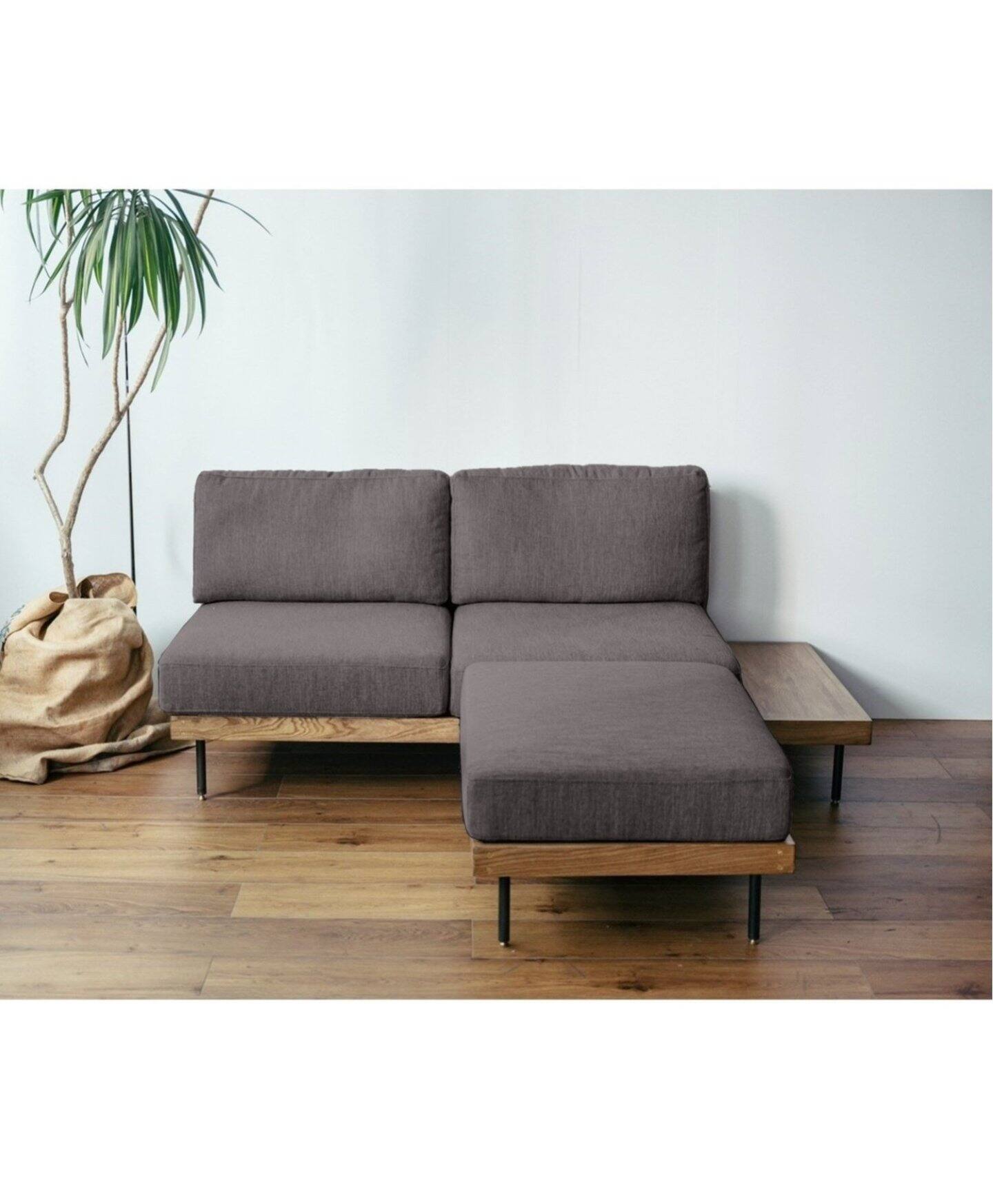 中型商品》LILLE OTTOMAN リルオットマン ＿ グレー（ソファ 