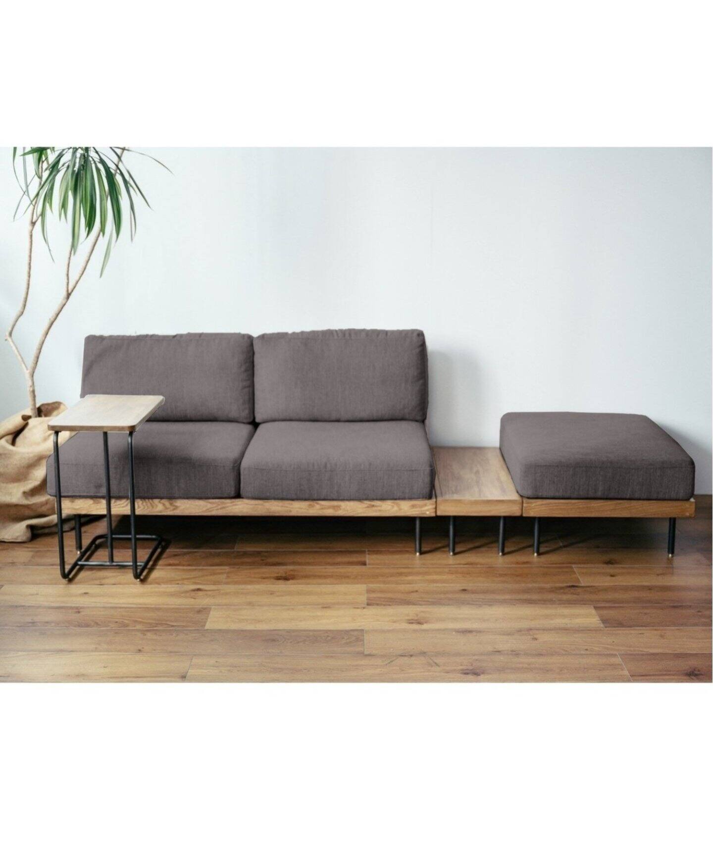 中型商品》LILLE OTTOMAN リルオットマン ＿ グレー（ソファ 