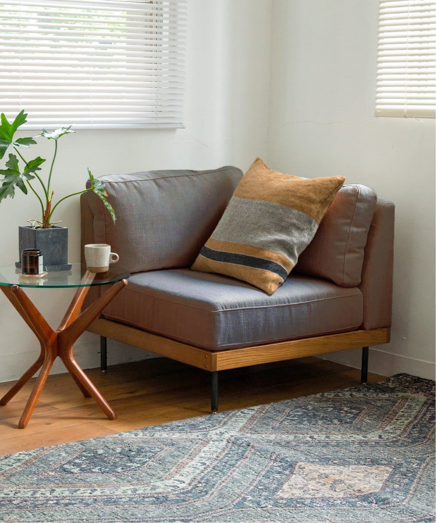 値下げ◎美品☆LILLE CORNER SOFA BE リル コーナーソファ JOURNAL STANDARD FURNITURE LILLE CORNER SOFA / ジャーナル