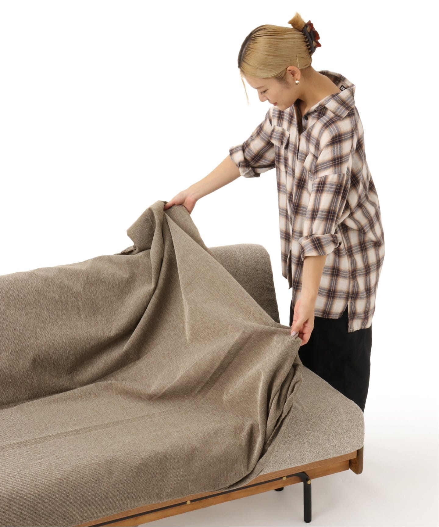 ⭐︎新品⭐︎HABITAT EASY COVER 200cm ベージュ HABITAT EASY COVER 200cm ムル(BE) ハビタソファ イージー
