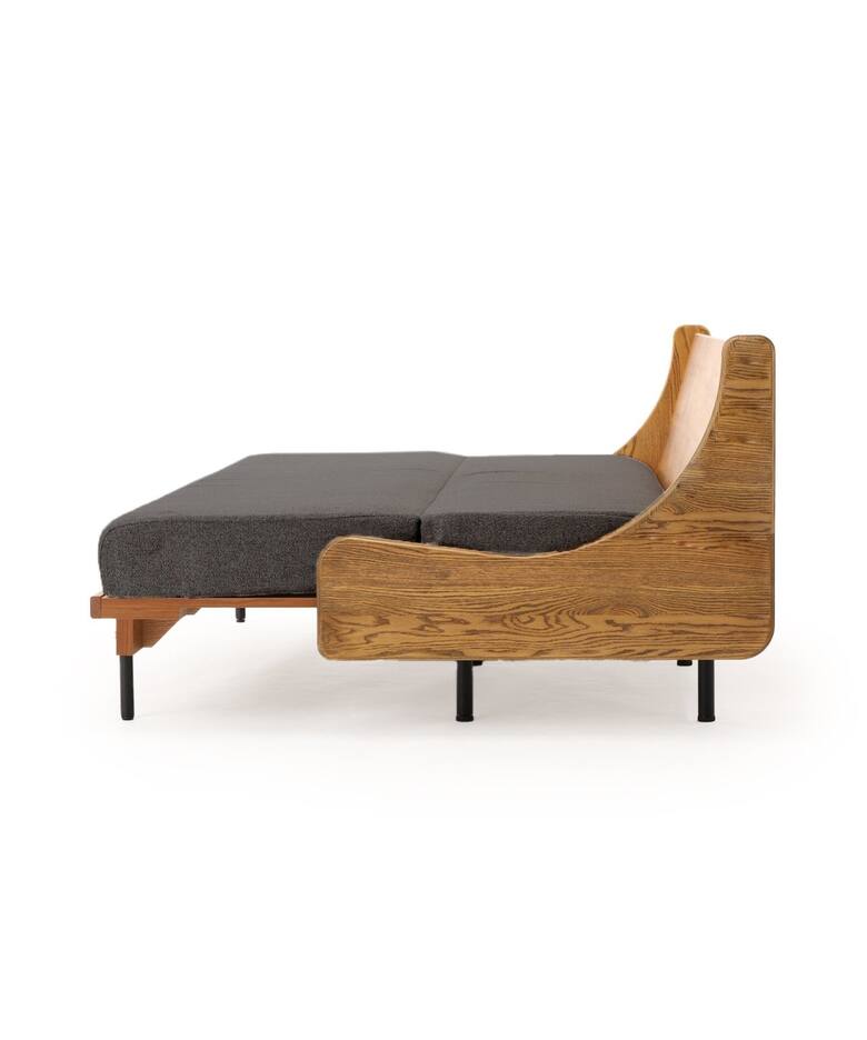 《大型商品》HABITAT SOFA BED ハビタソファ ベット グレー W180cm（ソファ）｜JOURNAL STANDARD