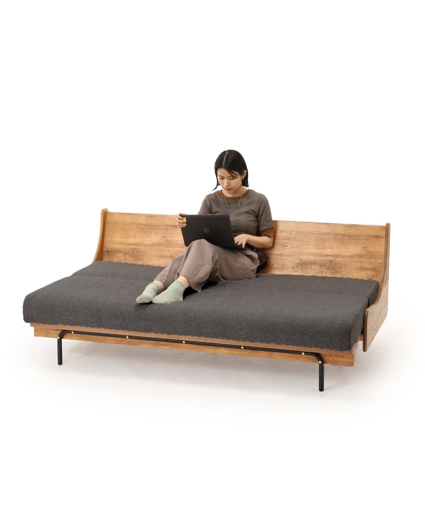 訳あり※ HABITAT SOFA BED ハビタソファ ベット（大型商品》HABITAT 