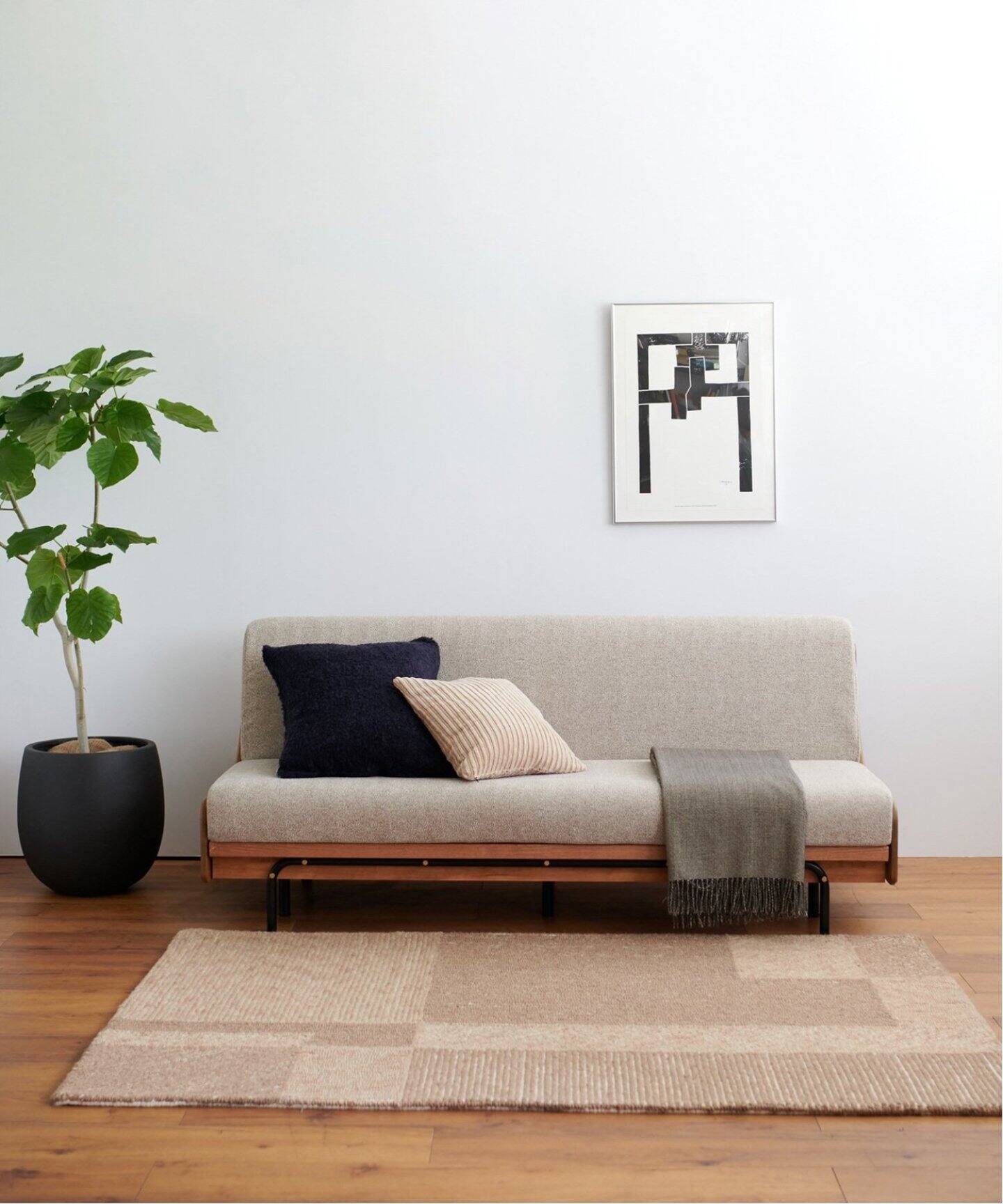 予約》HABITAT EASY COVER 180cm (BE) ハビタソファ イージーカバー  