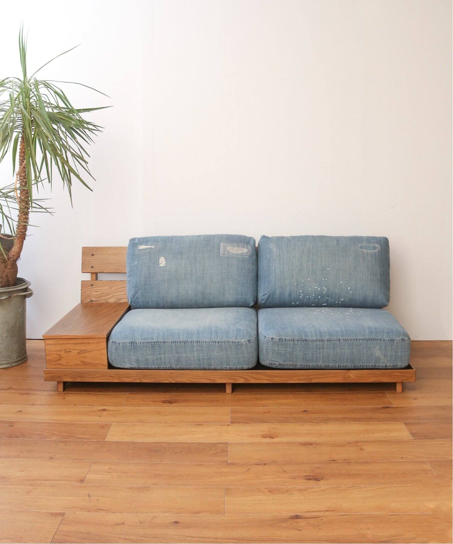大型商品》HARY SOFA_Damage DENIM ハリーソファ ダメージデニム 