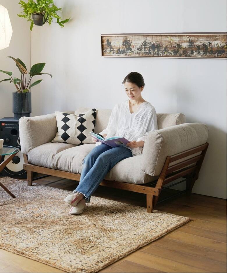大型商品》ALVESTA SOFA 2nd IV アルベスタソファ アイボリー（ソファ 