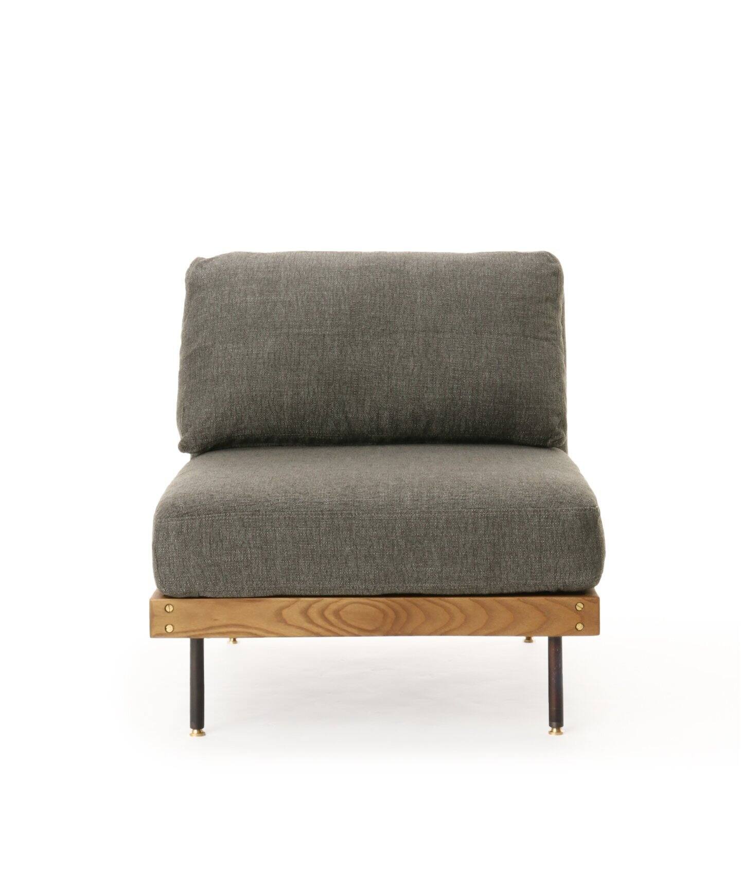 大型商品》LILLE SOFA 1P リル 1シーター グレー2nd（ソファ
