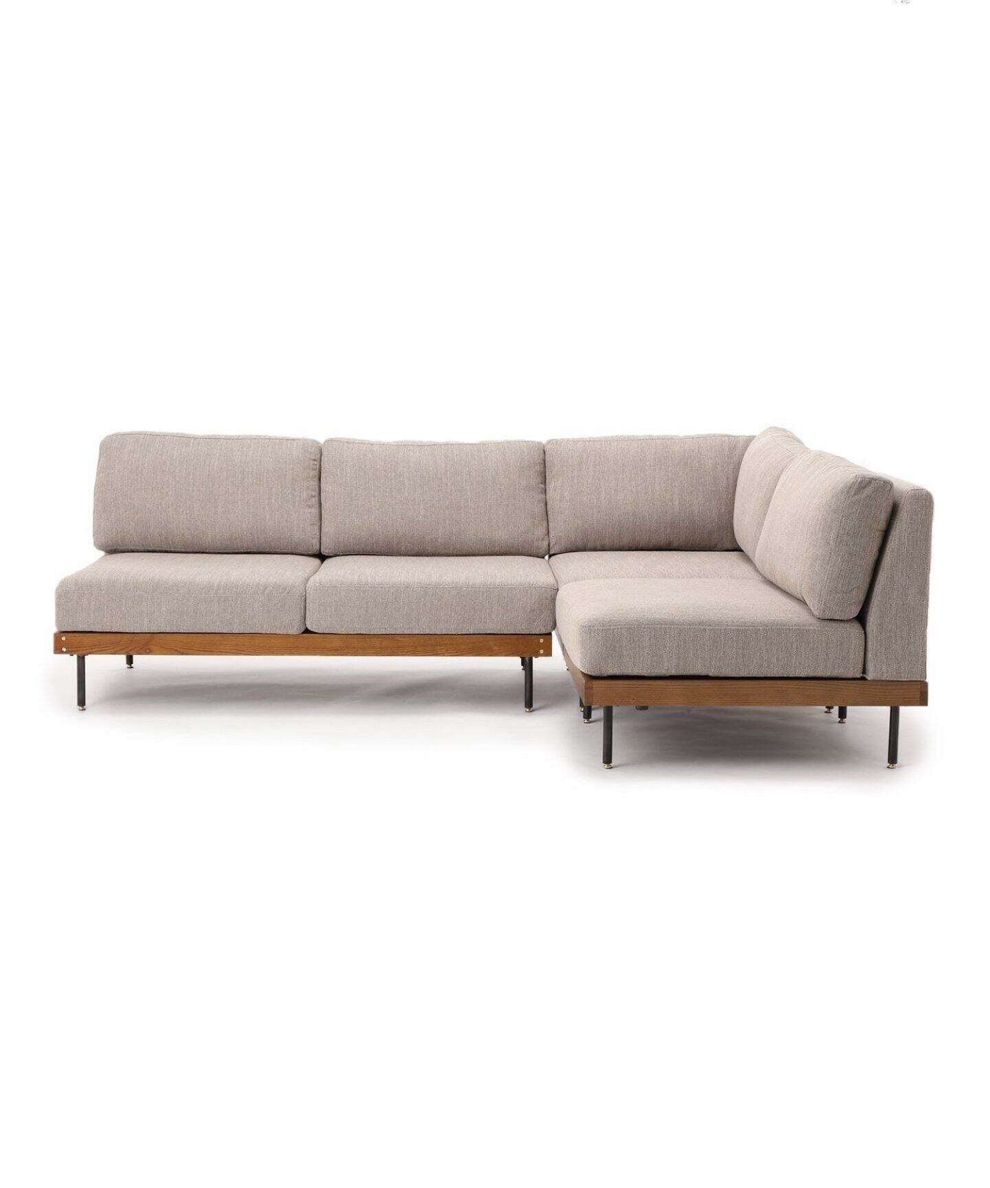 アルパカ リル コーナー ソファ ベージュ 大型商品》LILLE CORNER SOFA BE リル コーナー ソファ ベージュ
