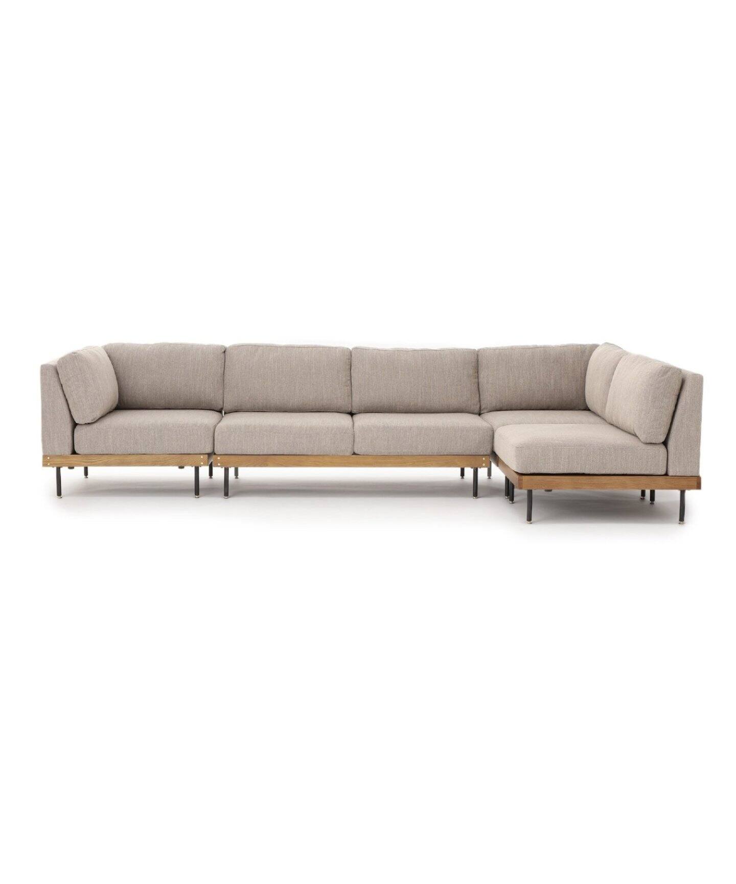 値下げ◎美品☆LILLE CORNER SOFA BE リル コーナーソファ 大型商品》LILLE CORNER SOFA BE リル コーナー ソファ ベージュ2ND