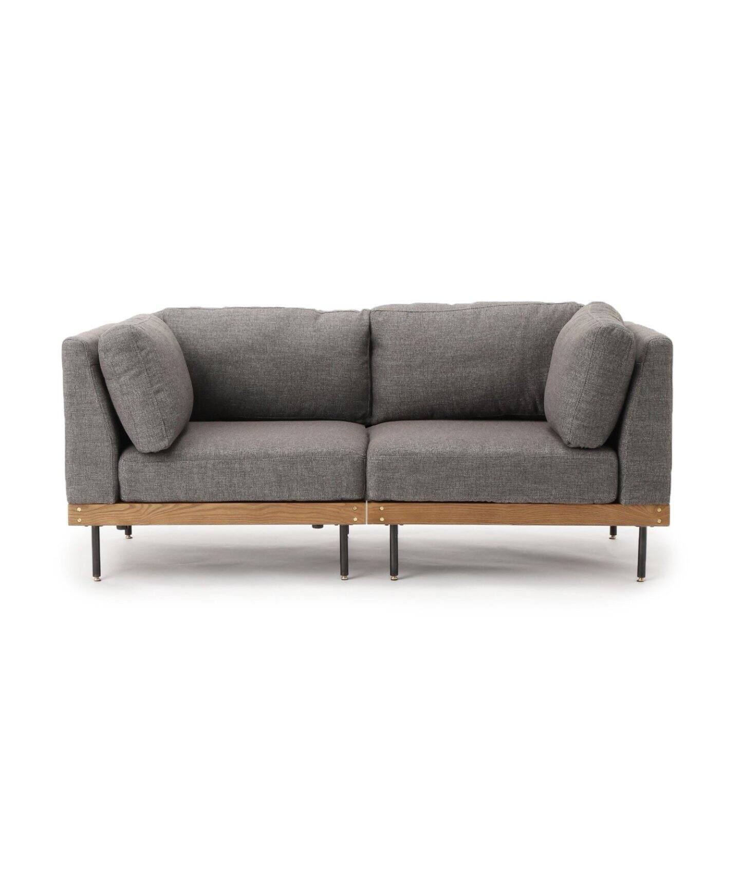 大型商品》LILLE CORNER SOFA リル コーナー ソファ グレー 2ND