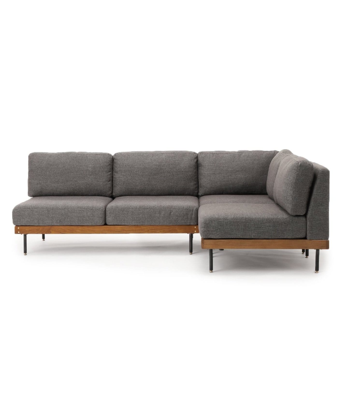 大型商品》LILLE CORNER SOFA リル コーナー ソファ グレー 2ND