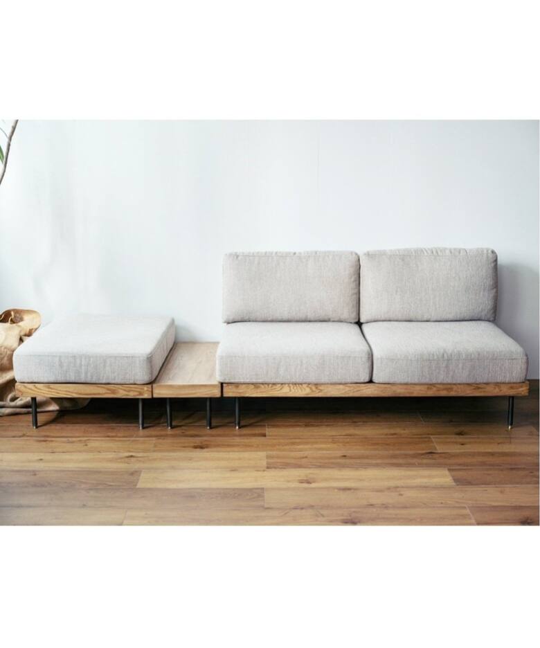 大型商品》LILLE SOFA 2シーター リルソファ ベージュ 2nd 
