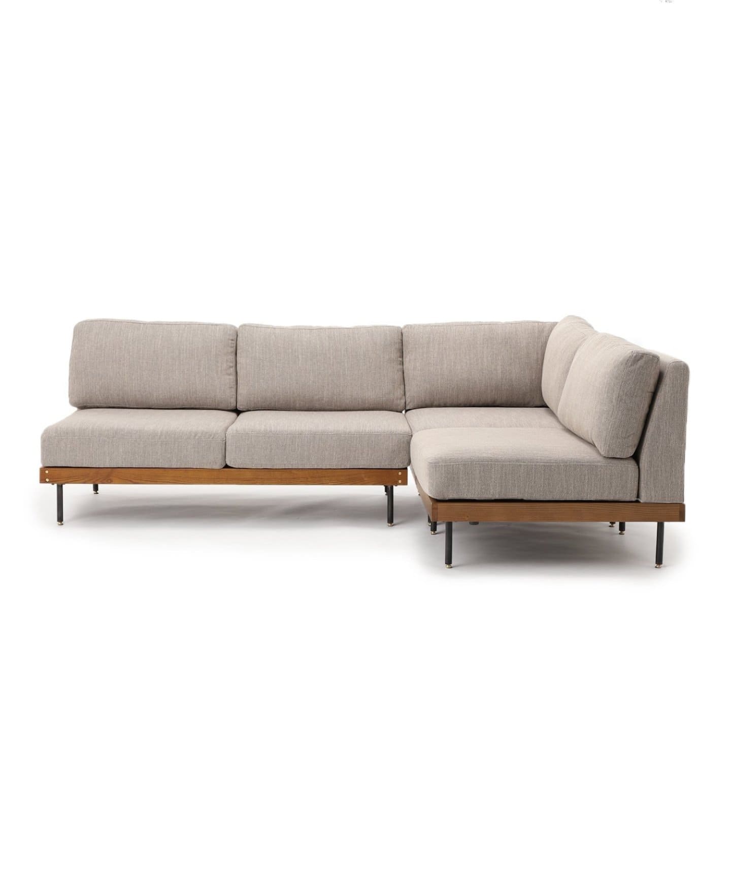 値下げ◎美品☆LILLE CORNER SOFA BE リル コーナーソファ 大型商品》LILLE CORNER SOFA BE リル コーナー ソファ ベージュ2ND