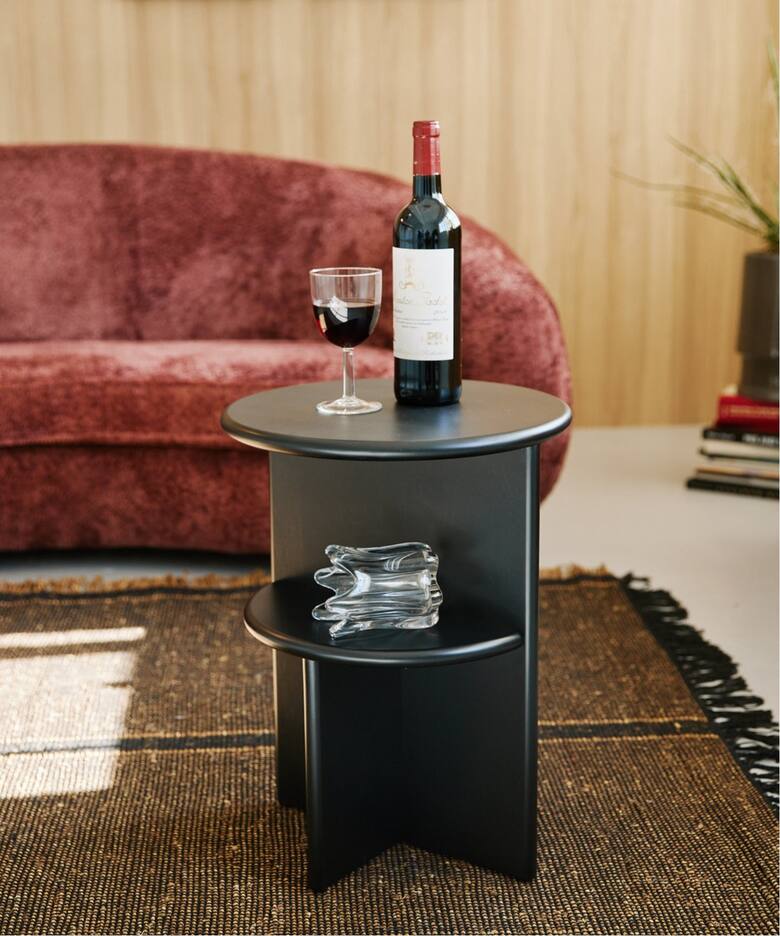PORTO SIDE TABLE black ポルトサイドテーブル（テーブル）｜JOURNAL 