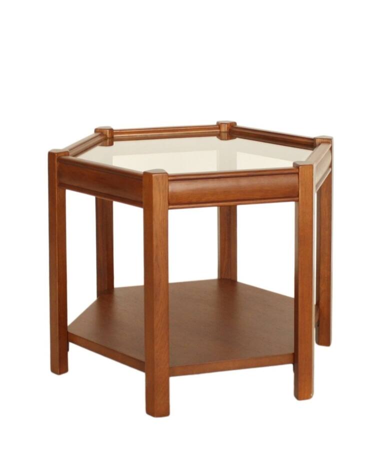 BROOKS HEXAGON TABLE ガラス ブルックスヘキサゴンテーブル（テーブル 