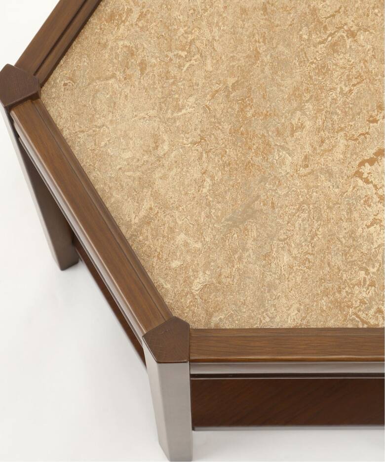 予約》BROOKS HEXAGON TABLE ベージュ ブルックスヘキサゴン（テーブル 