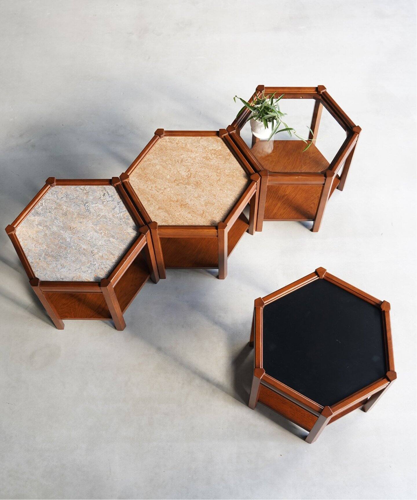 予約》BROOKS HEXAGON TABLE ベージュ ブルックスヘキサゴン（テーブル  