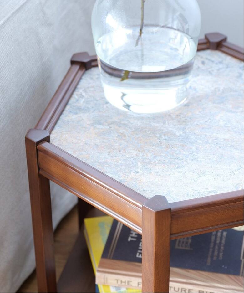 BROOKS HEXAGON TABLE_lino(GRY) ブルックスヘキサゴンテーブル 
