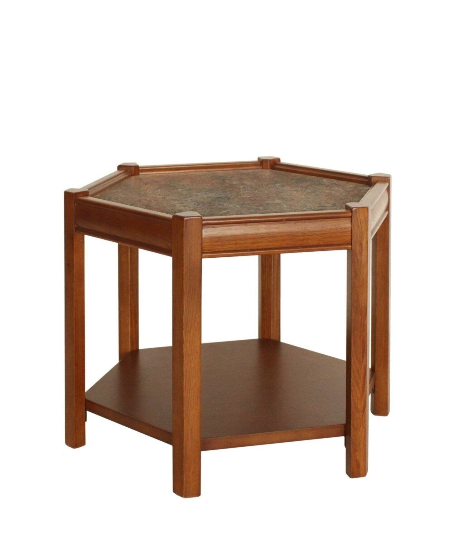 予約》BROOKS HEXAGON TABLE_lino(GRY) ブルックスヘキサゴンテーブル 