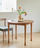 《大型商品》AROS ROUND TABLE brown アロス ラウンド テーブル ブラウン