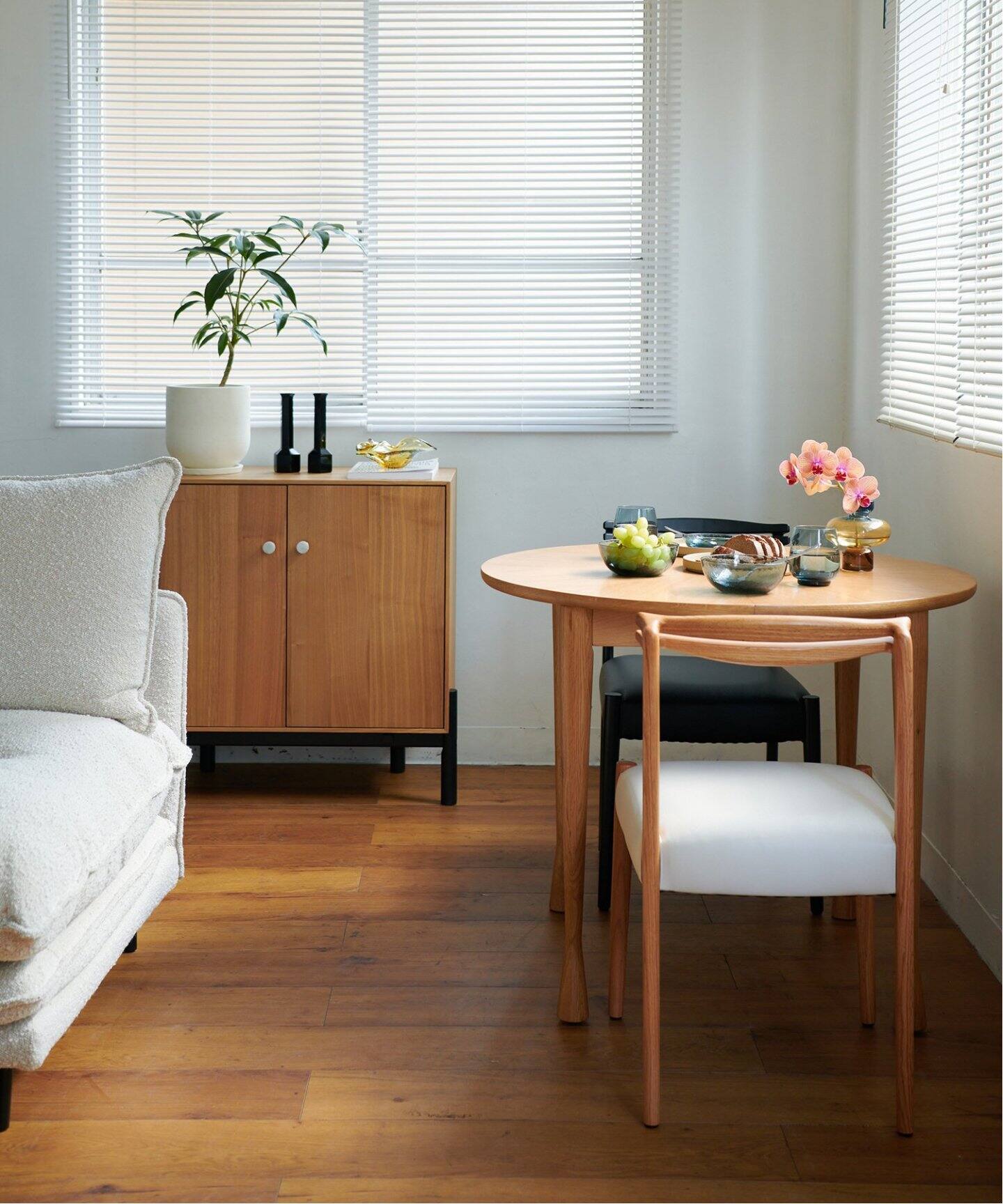 大型商品》AROS ROUND TABLE natural アロス ラウンド テーブル